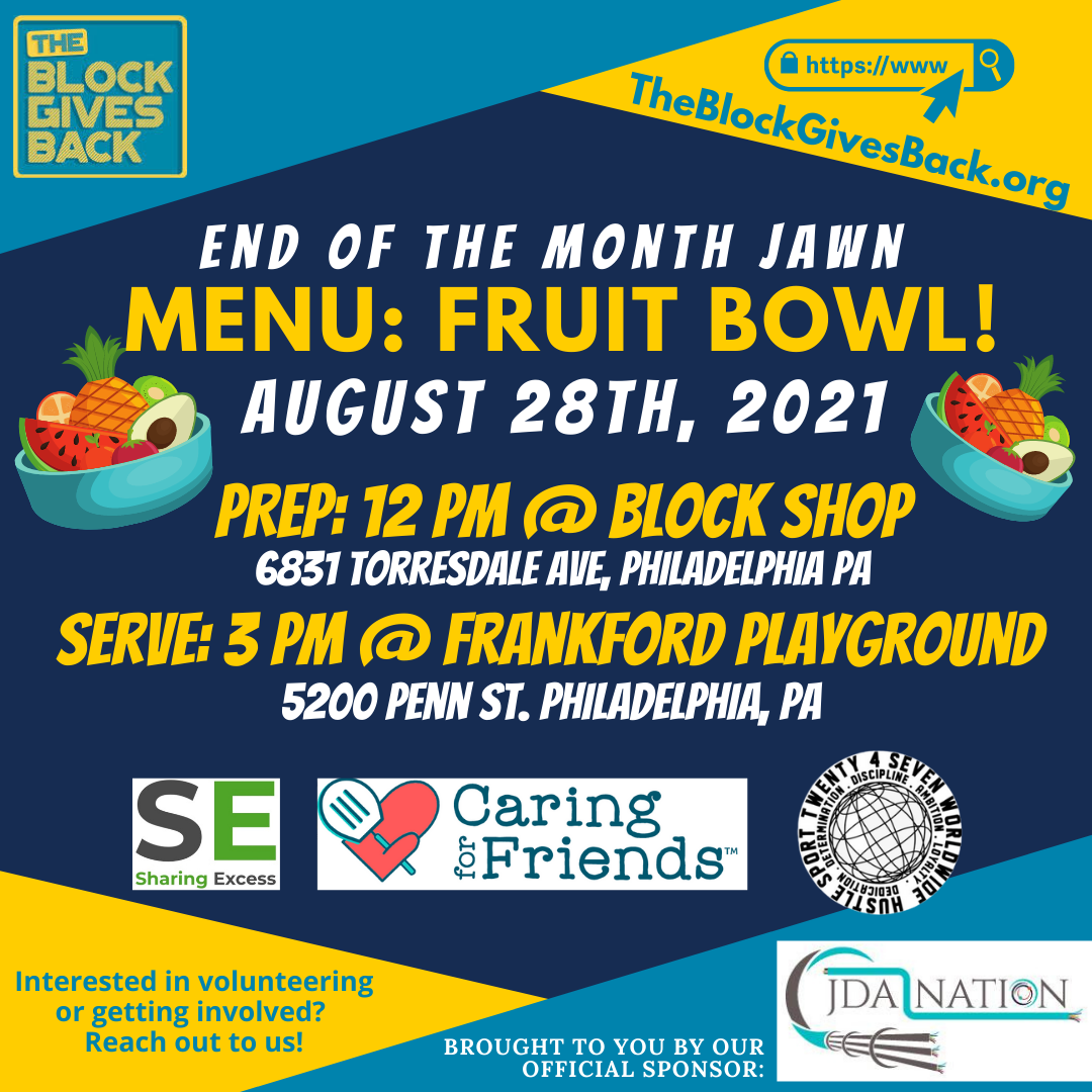 The End Of The Month Jawn 8/28/21