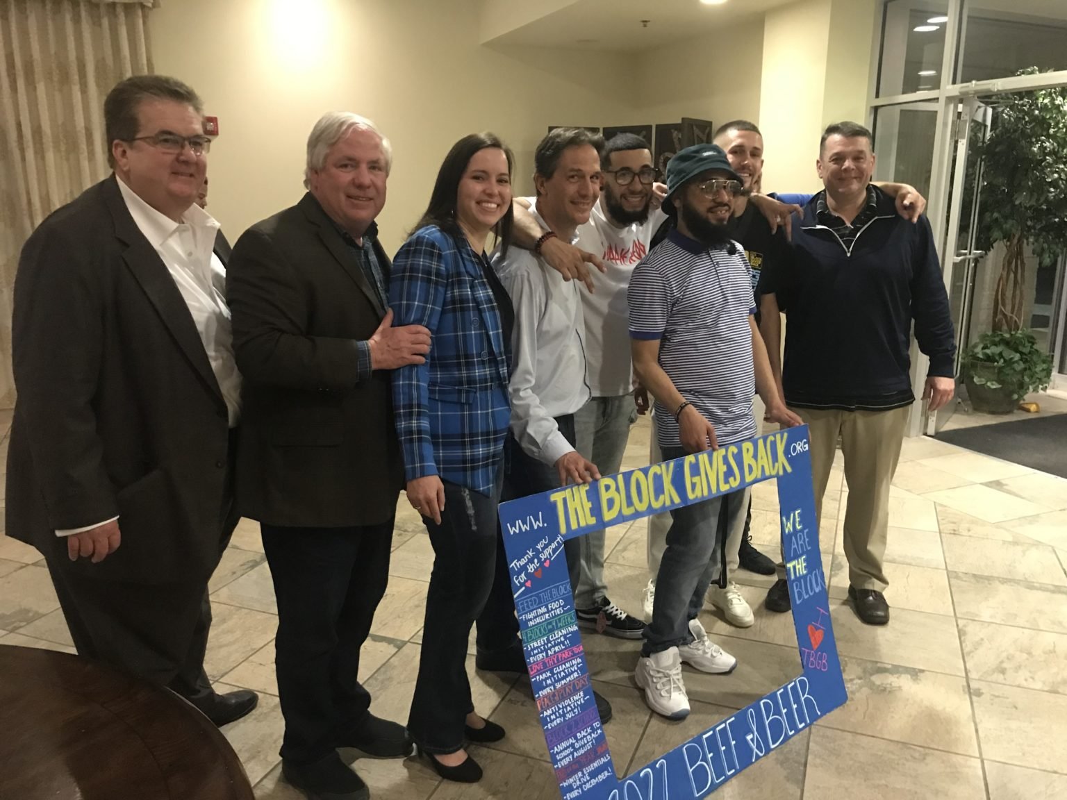 Showing Support For The Block Gives Back | Northeast Times