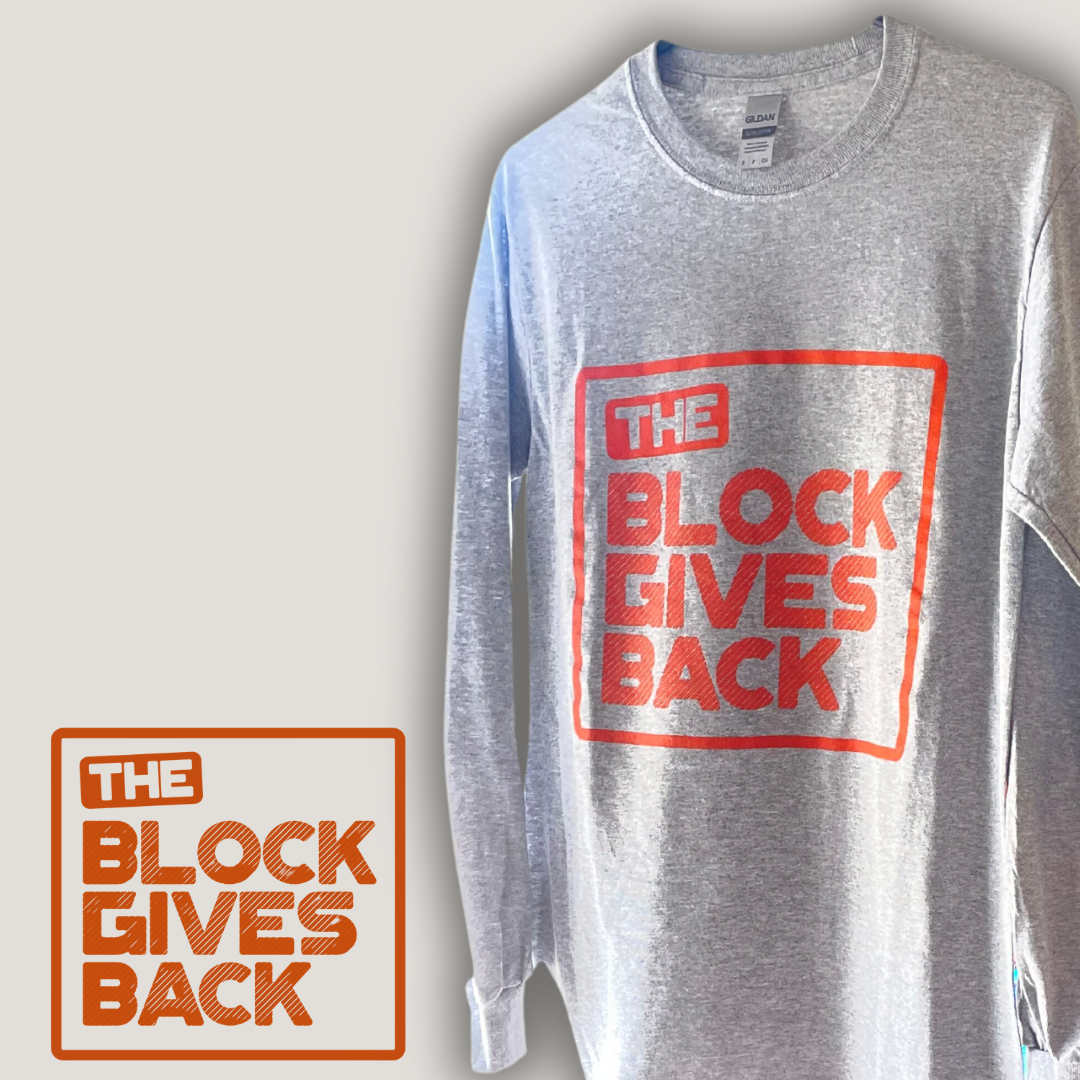Grey Long Sleeve with Logo