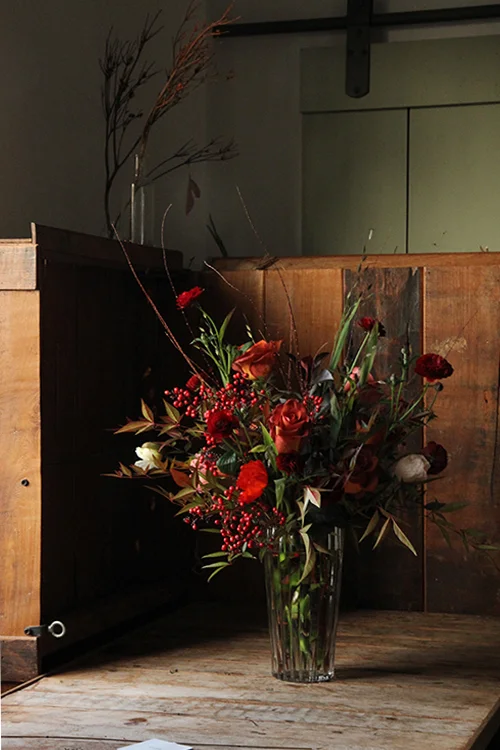 12월 / 화병 센터피스 / 200,000원