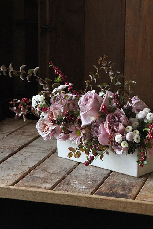 Professional Florist Course 1_03 Low Vase