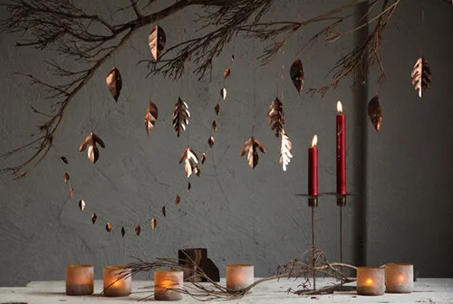 [Ornament] Copper Leaf - 적동 나뭇잎 오너먼트 4Type