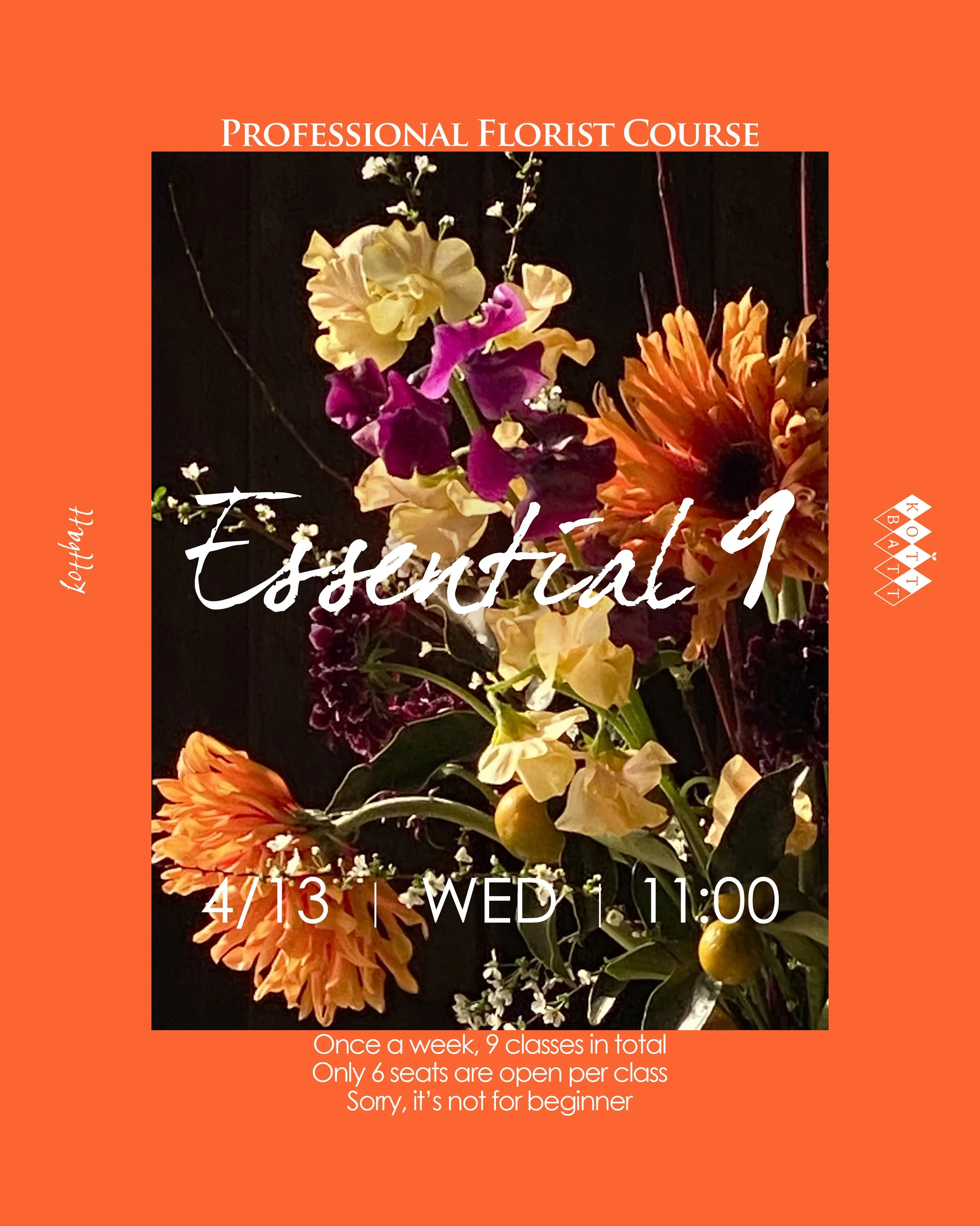 [마감] 2022년 4월 정규 클래스 신청 - Essential 9 : 심화과정