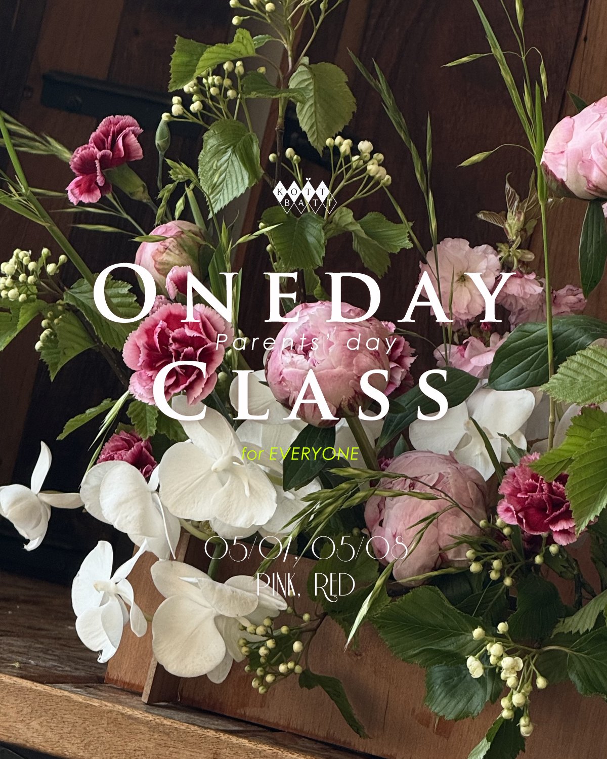 [마감] 2025 Parents' day Oneday Class for Everyone