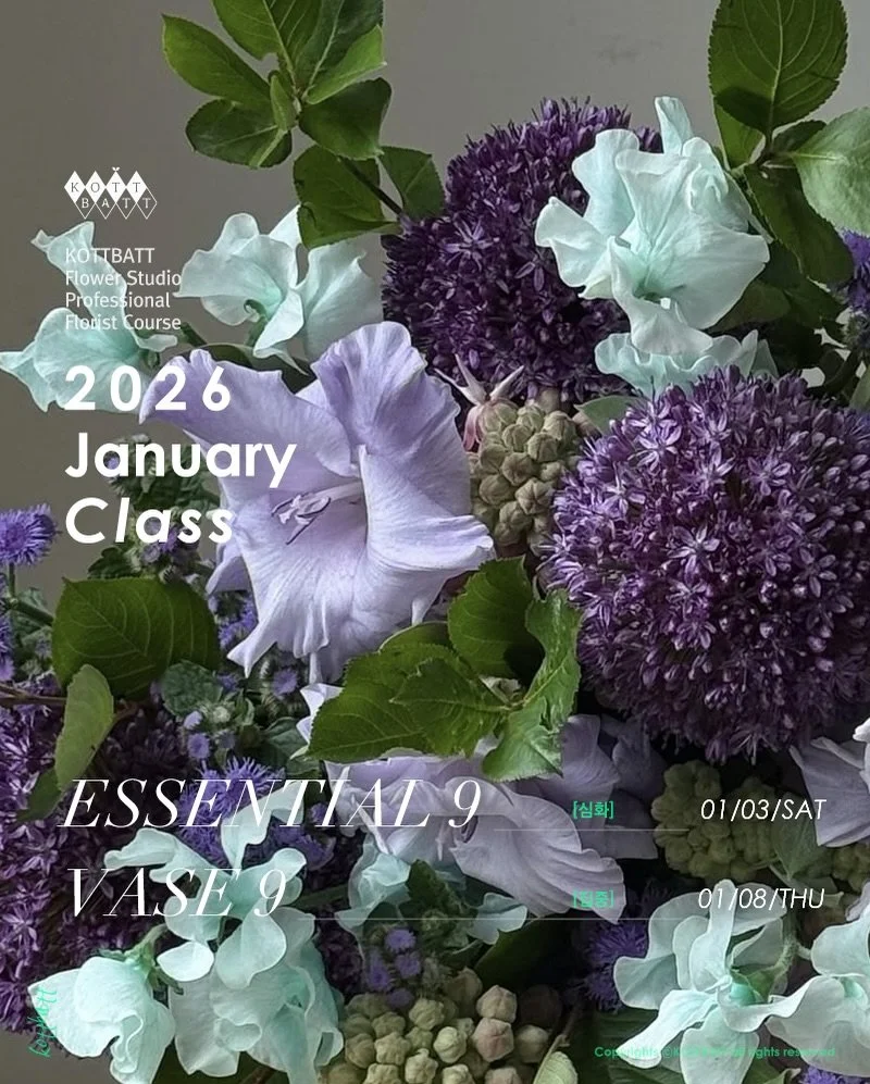 ⠀⠀⠀⠀⠀⠀⠀⠀⠀⠀⠀⠀⠀⠀⠀⠀⠀
⠀⠀⠀⠀⠀⠀⠀⠀⠀⠀⠀⠀⠀⠀
2026년 1월 꽃밭 정규 클래스 수강 신청이 시작되었습니다.
홈페이지 메인에서 배너를 통해 개강공지로 연결됩니다.
공지 하단의 신청서 양식을 작성하세요.

www.kottbatt.co.kr
⠀⠀⠀⠀⠀⠀⠀⠀⠀⠀⠀⠀⠀
⠀⠀⠀⠀
⠀⠀⠀⠀⠀⠀⠀⠀⠀⠀⠀⠀⠀⠀⠀⠀⠀
⠀⠀⠀⠀⠀⠀⠀⠀⠀⠀⠀⠀⠀⠀⠀⠀⠀
--------------------------
① 심화 : ESSENTIAL 9 - 1/3/토 1