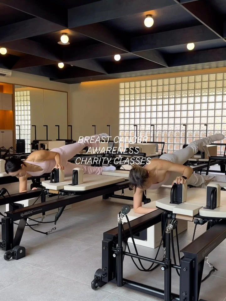 This October, in honour of Breast Cancer Awareness Month, join us in a special edition of our themed classes where 100% of your class credit value goes to charity. Book in with your existing group class credit or choose your contribution.
Each clien