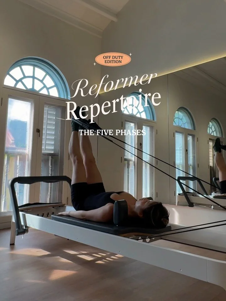 If you&rsquo;re joining us for Off Duty Edition: Reformer Repertoire, here&rsquo;s what the next 10 weeks will look like! We break down our 5 phases so you have a clearer idea of what to expect - and get you feeling prepared before we start this Satu