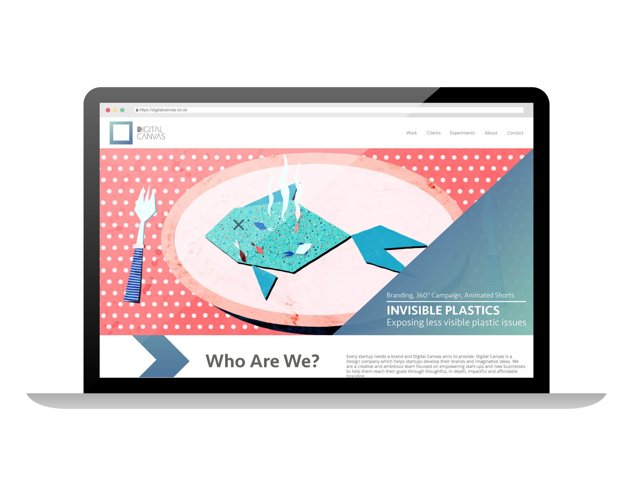 Image used within website mock-up was designed by Linda Scerpella