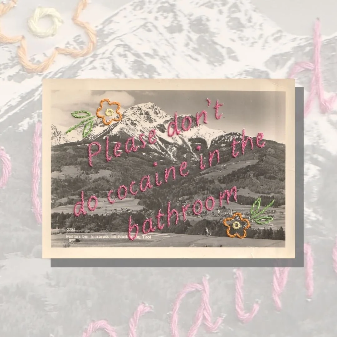 Please Don't do Cocaine in the Bathroom - Print