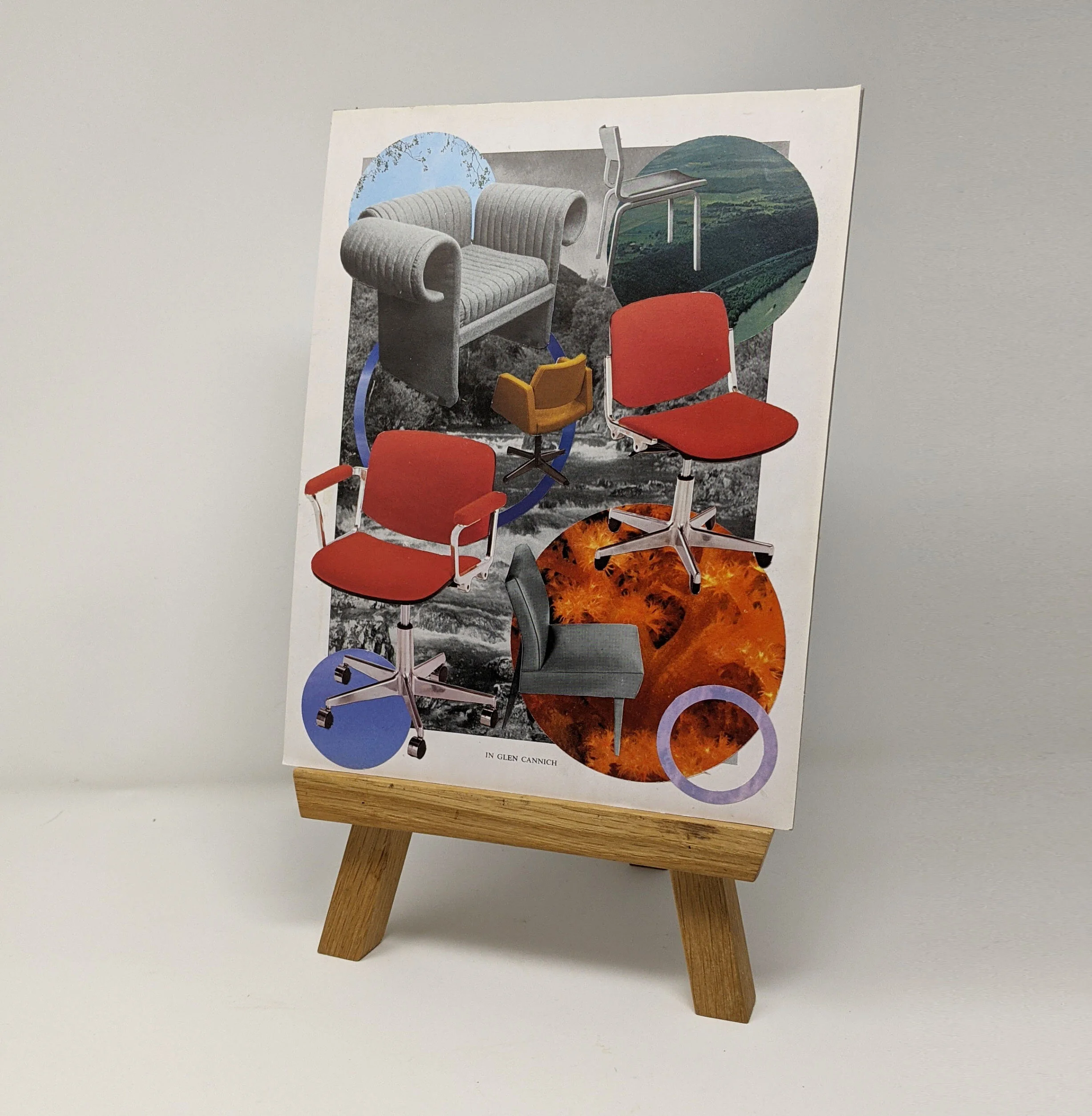 Study of Chairs in Glen Cannich - Original