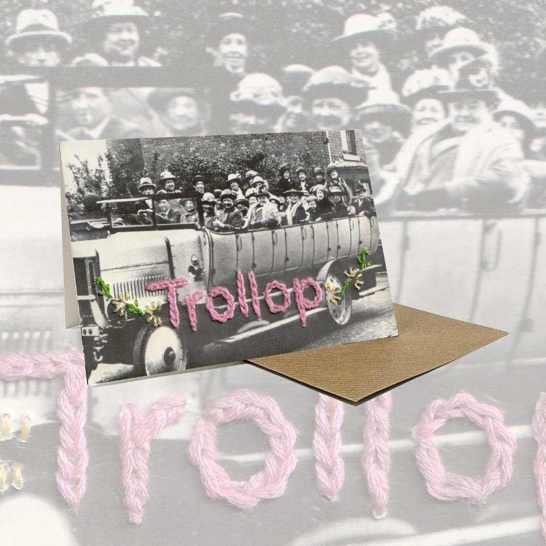 Trollop - Greetings Card