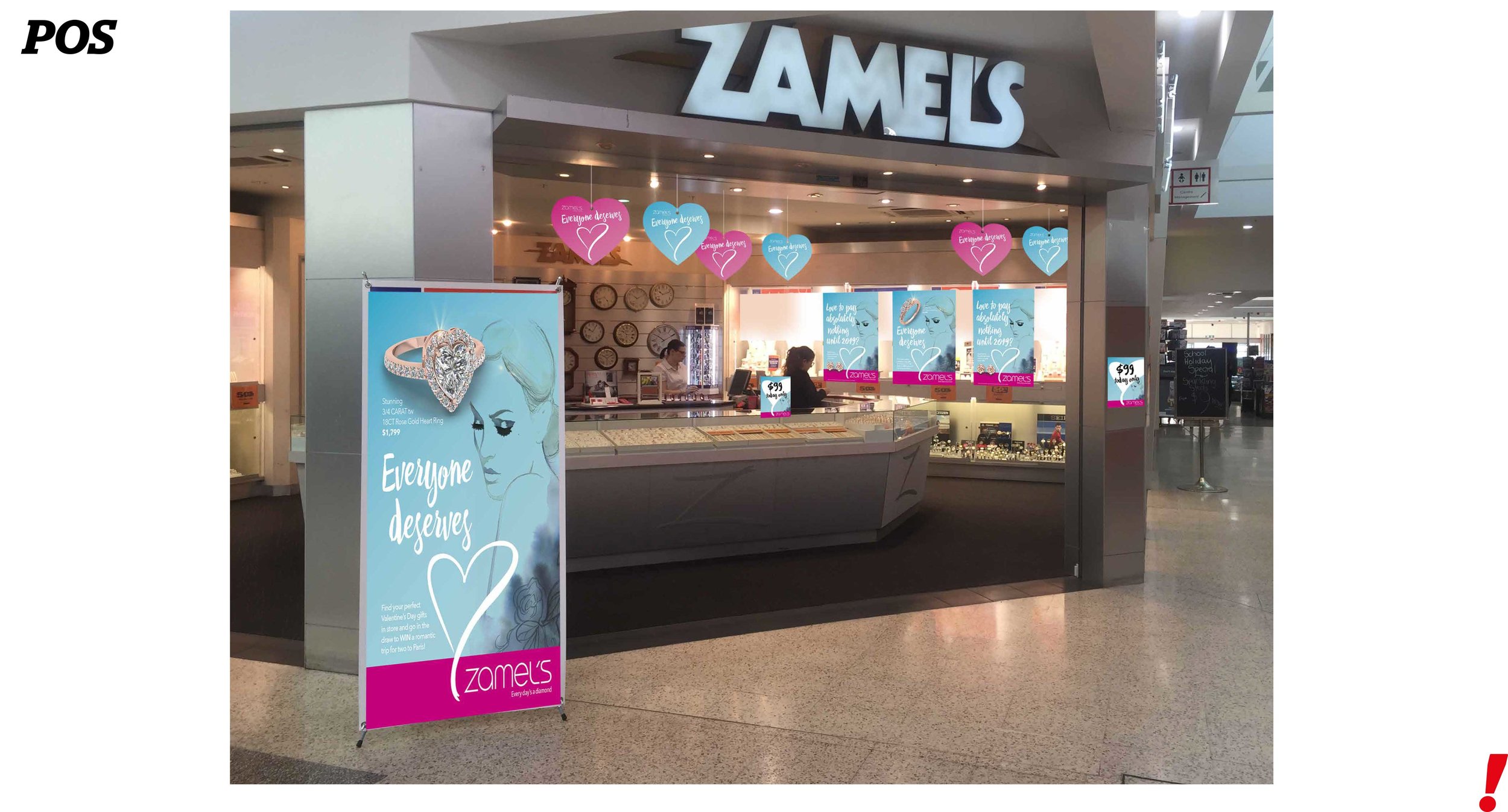 Zamel's Store promotion concept