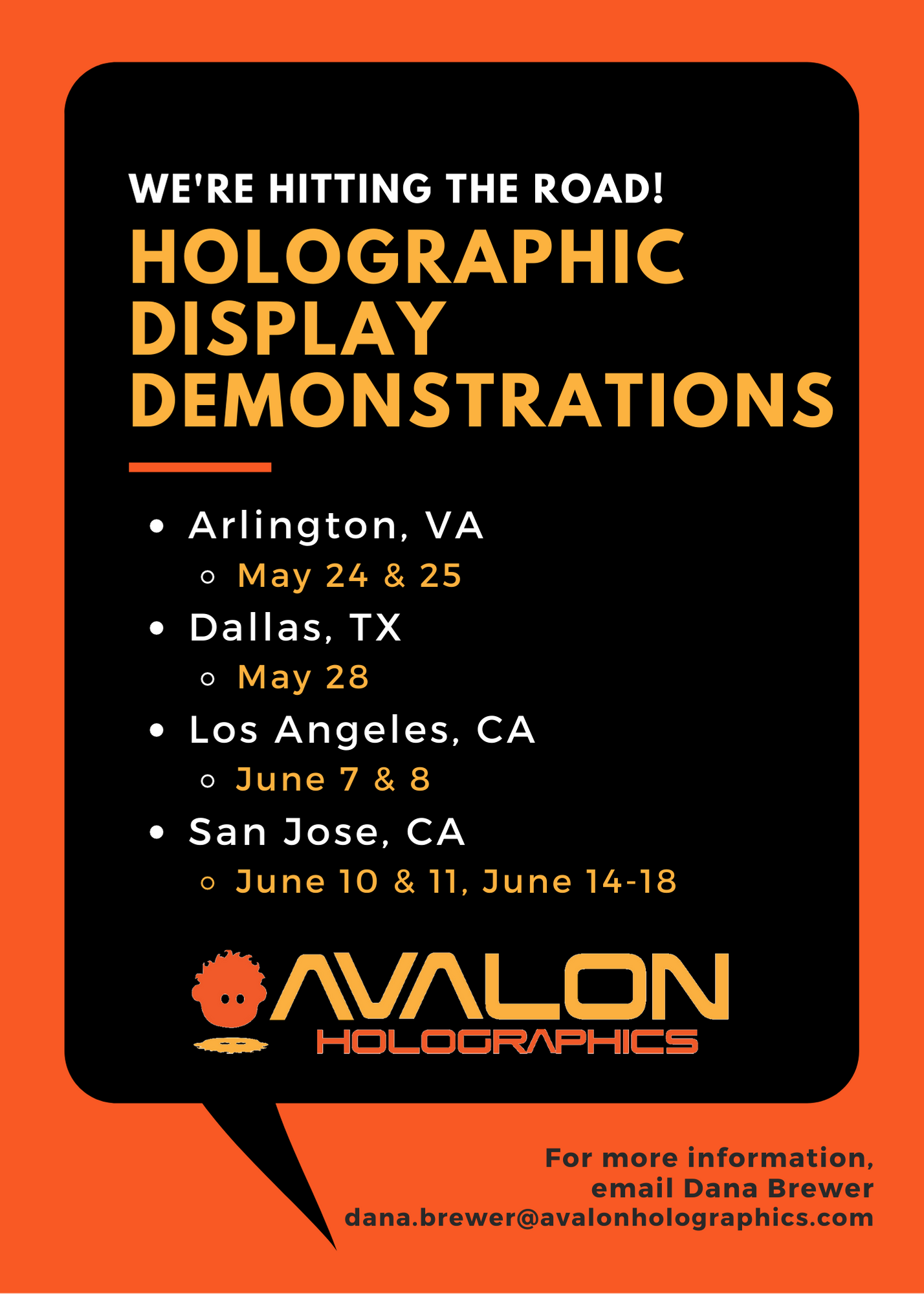 News Avalon Holographics Inc