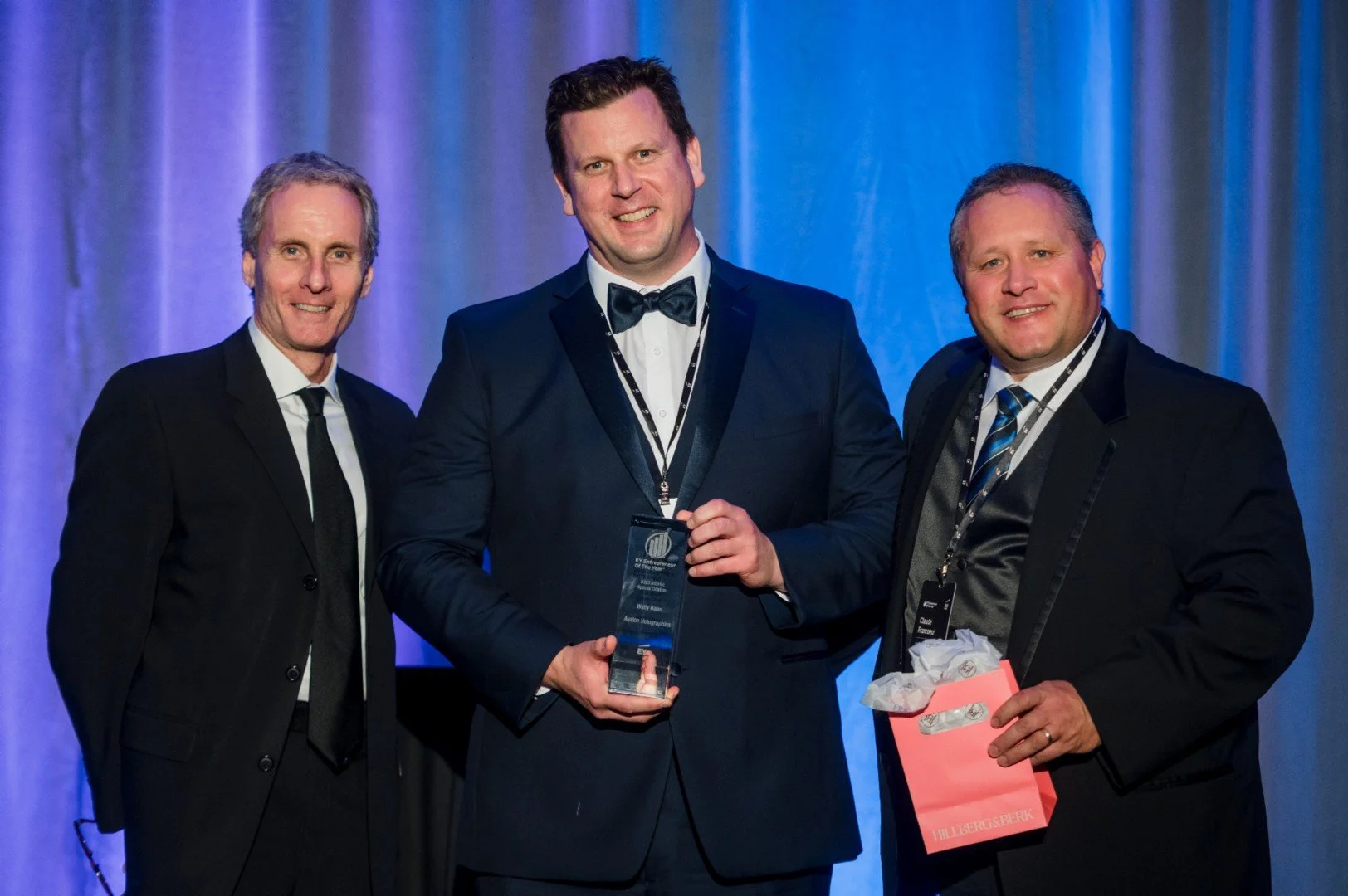 President Wally Haas Honored with Emerging Entrepreneur Award