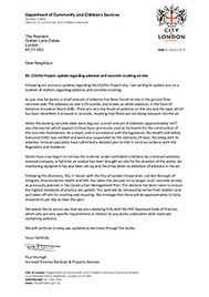 RESIDENT LETTER - CONCRETE CRUSHING AND ASBESTOS