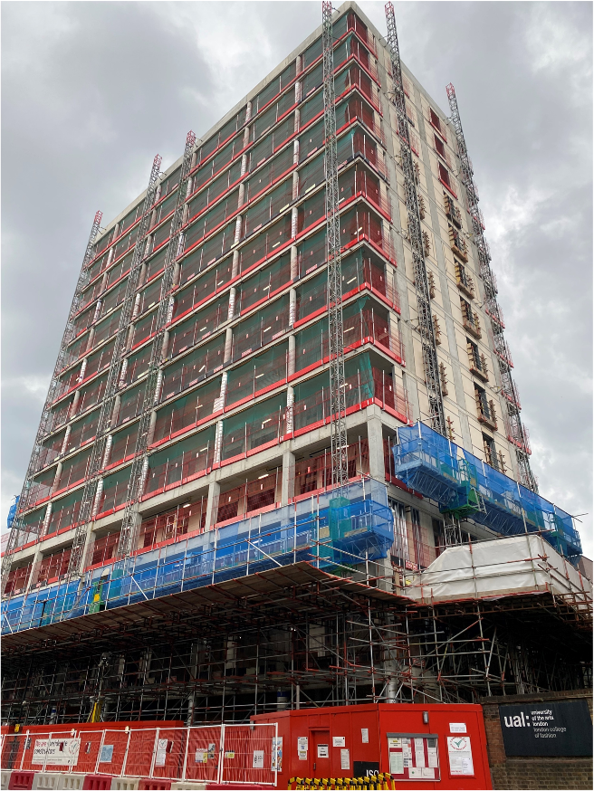 Residential building - East elevation