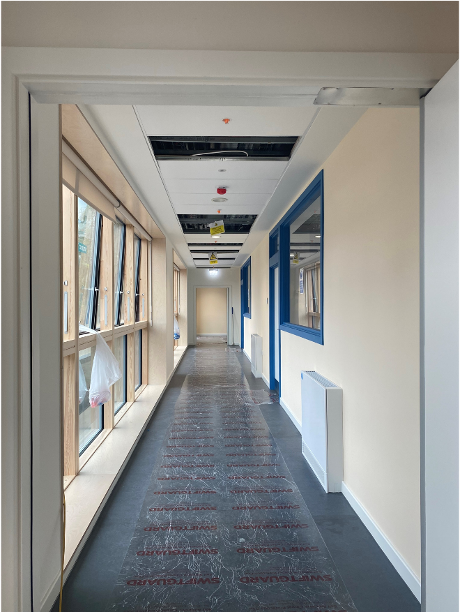 Typical corridor