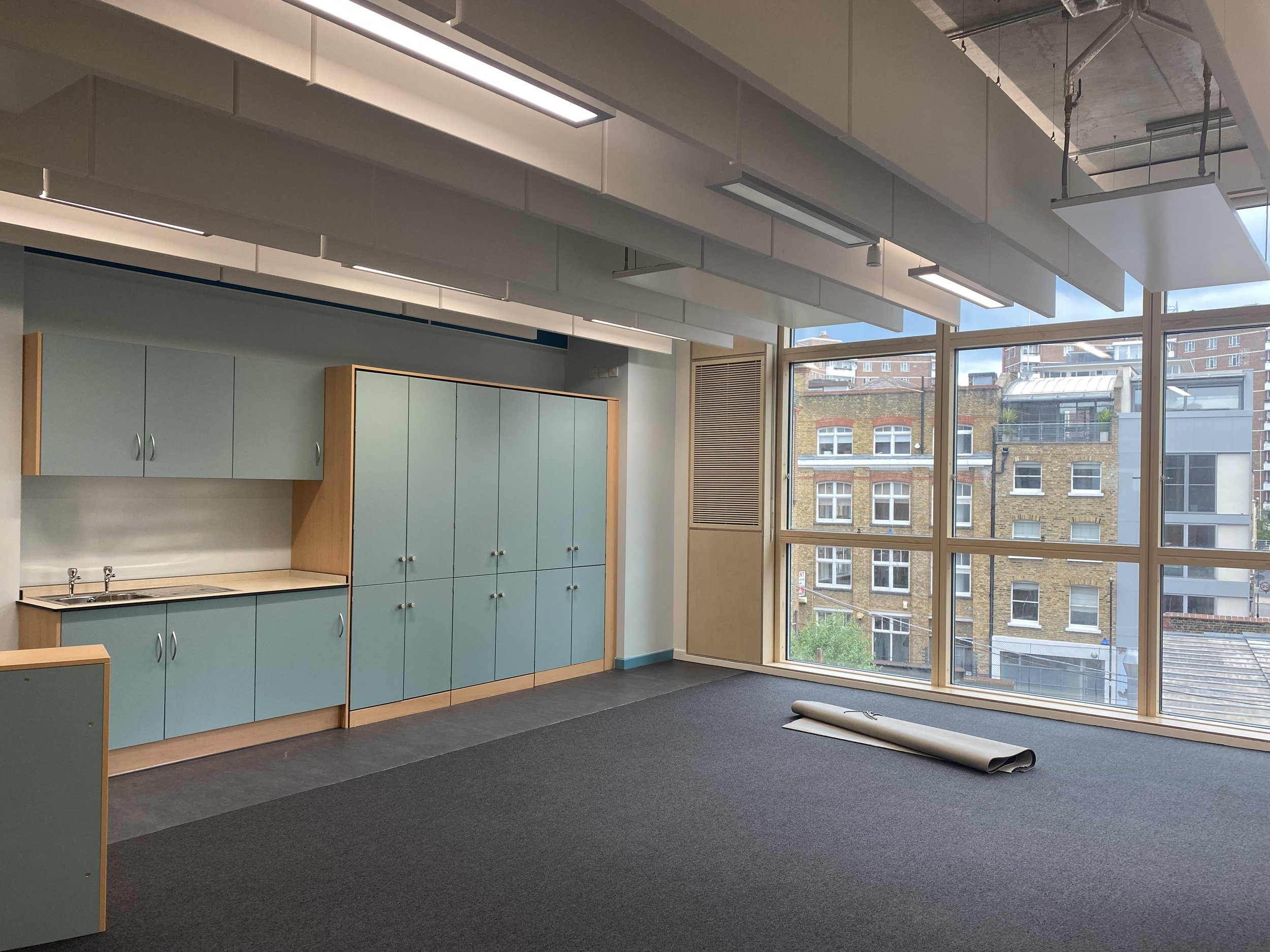 A new classroom in the main school building