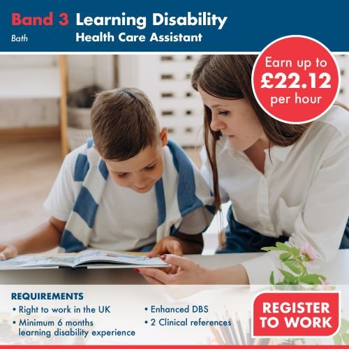 Learning Disability Health Care Assistant | Bath