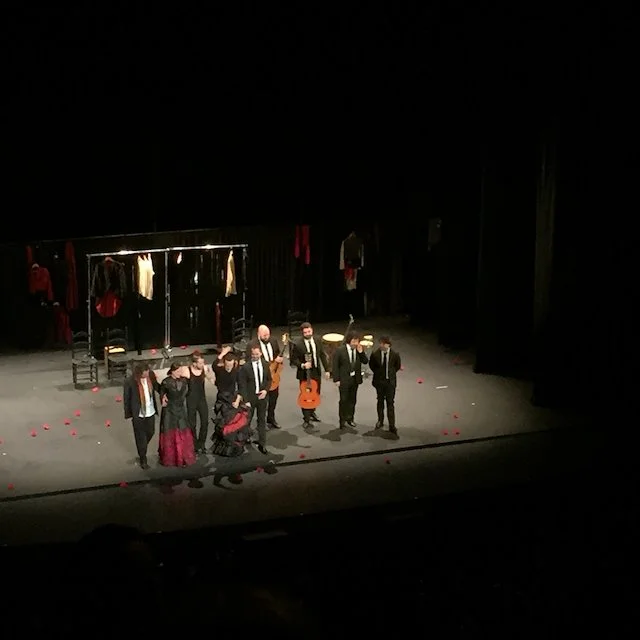 Compañía Manuel Liñán on stage at the Festival de Jerez