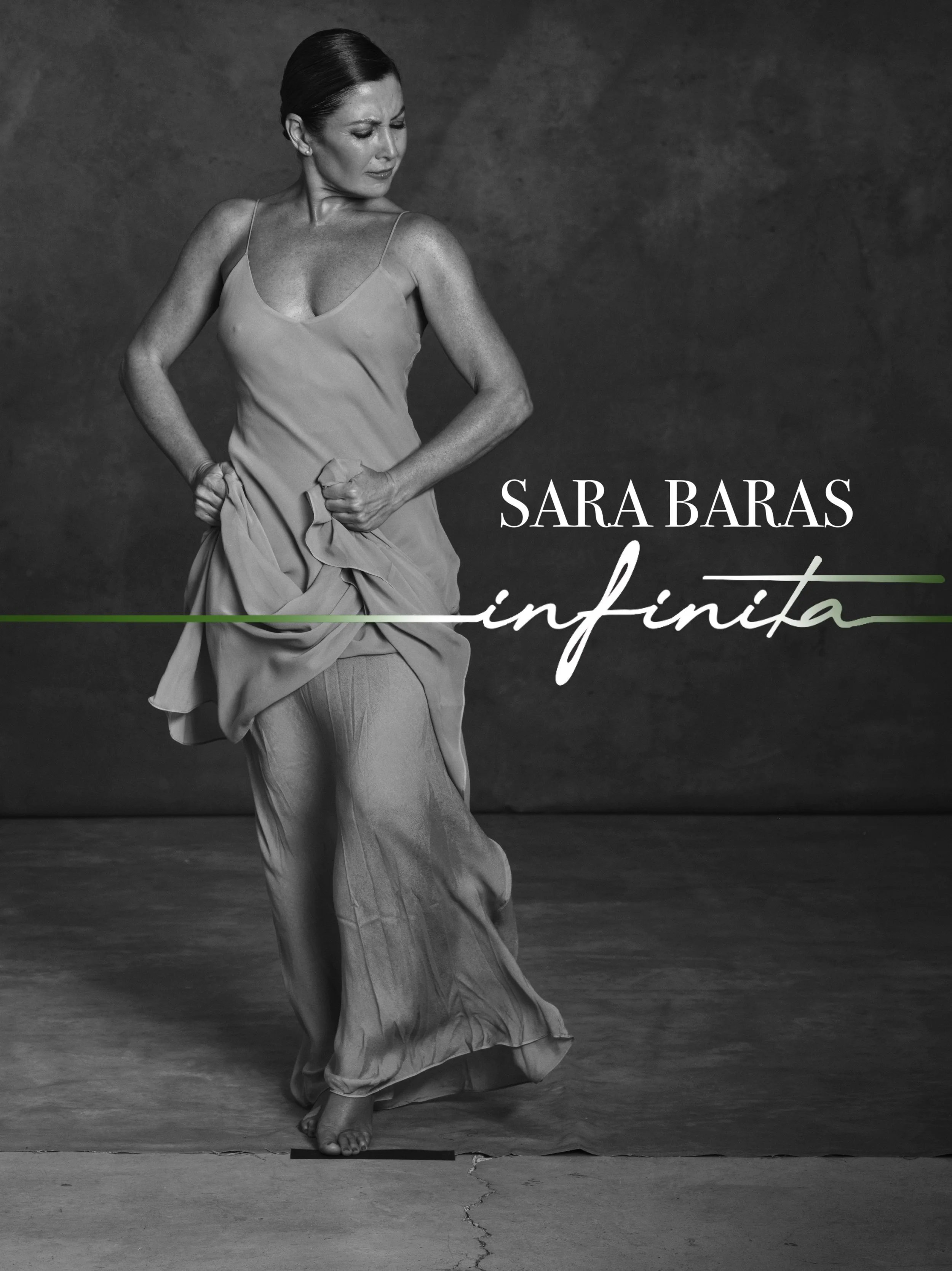 Poster for the Sara Baras performance 'Infinita'