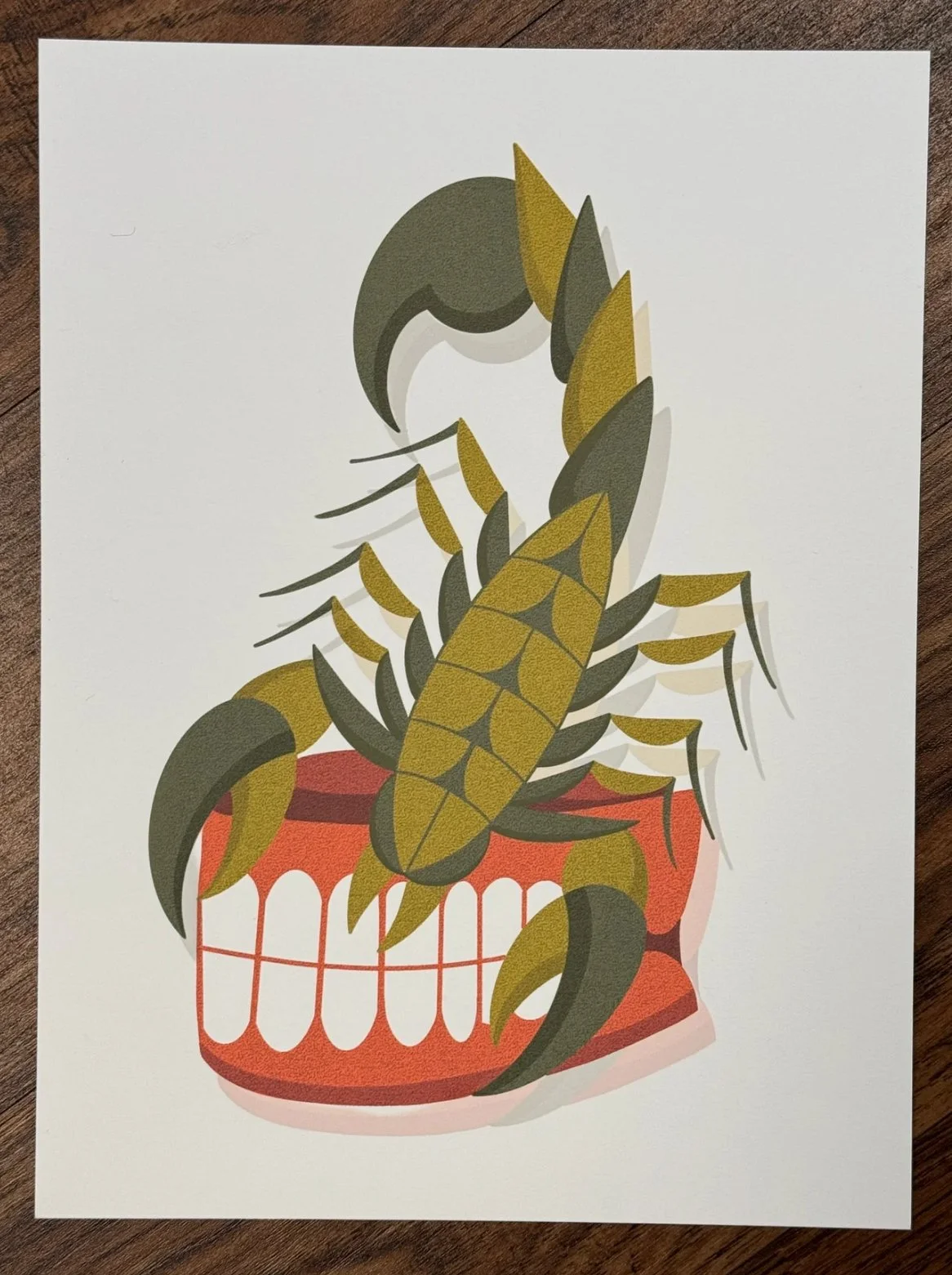 Scorpion Print