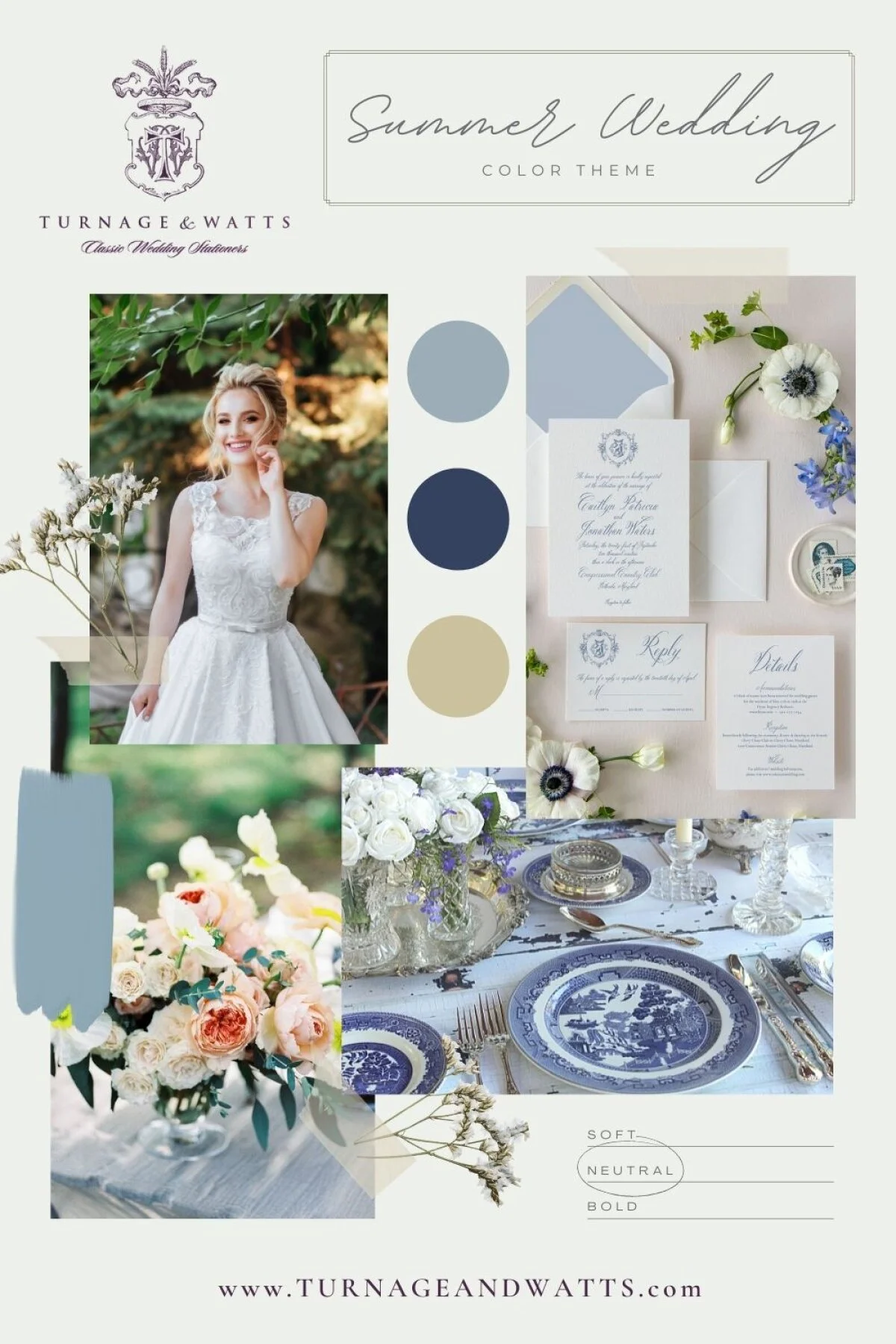 Wedding Color Theme — Turnage + Watts 