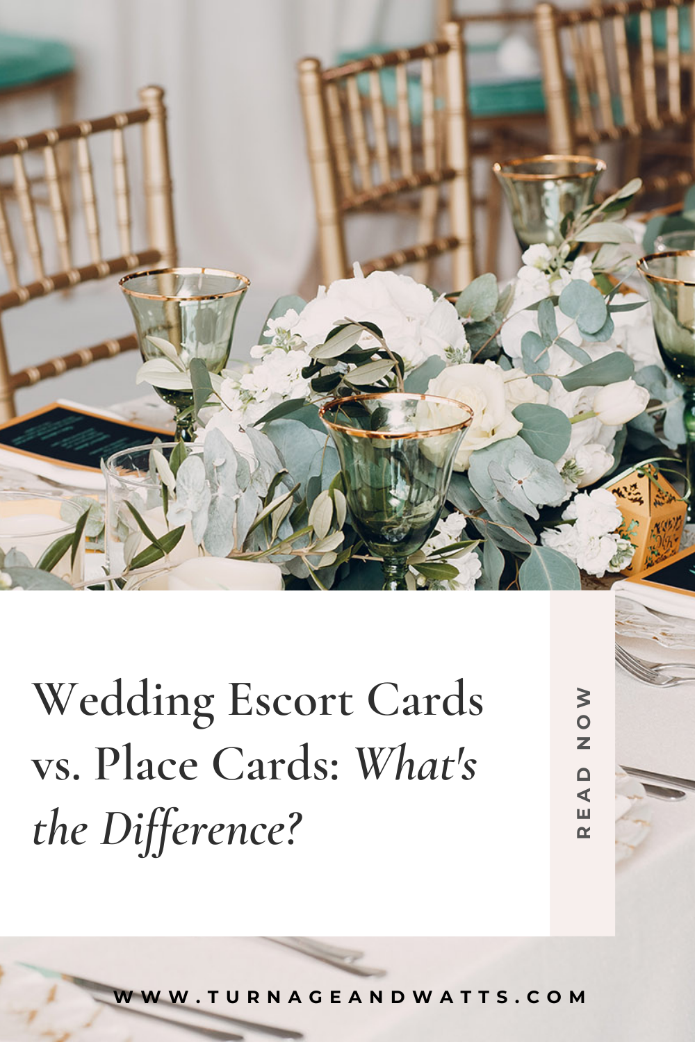 The Difference Between Place Cards and Escort Cards — Turnage