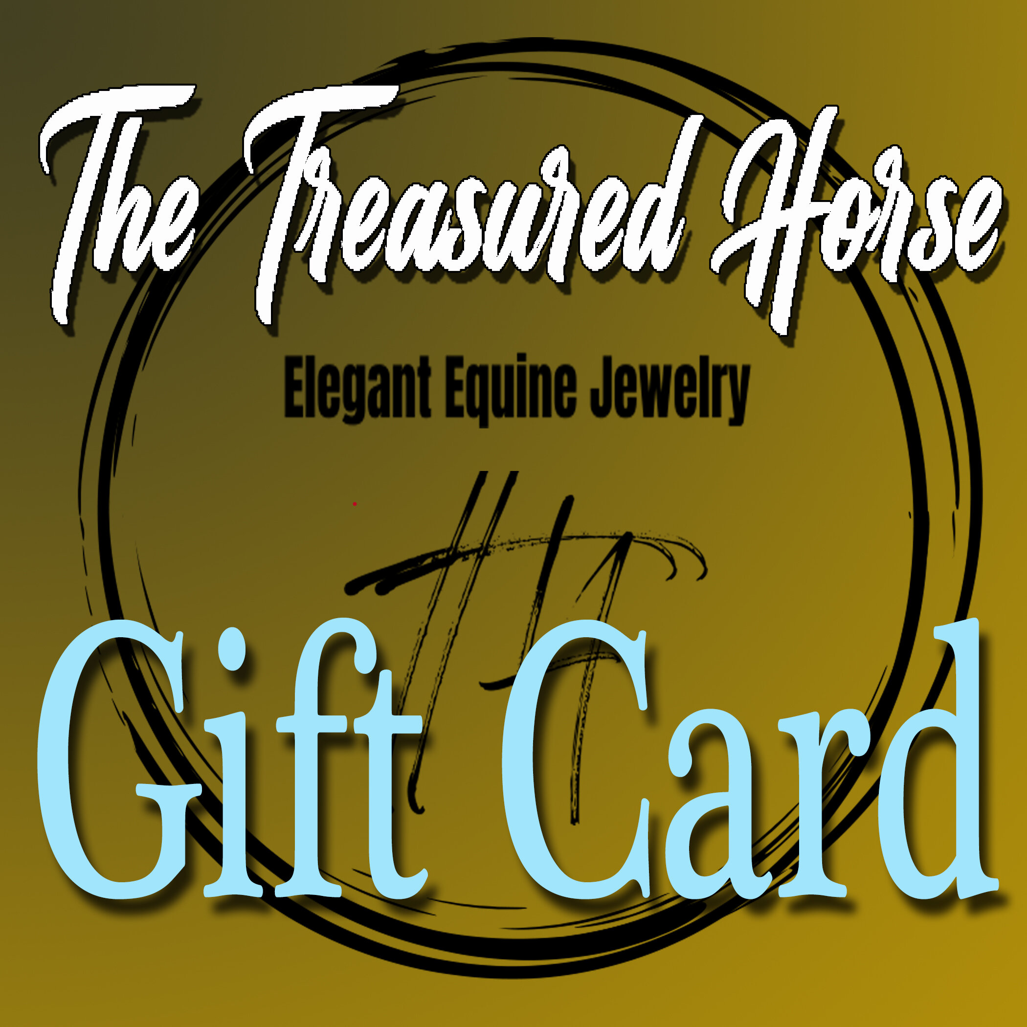 The Treasured Horse Gift Card - Perfect Present