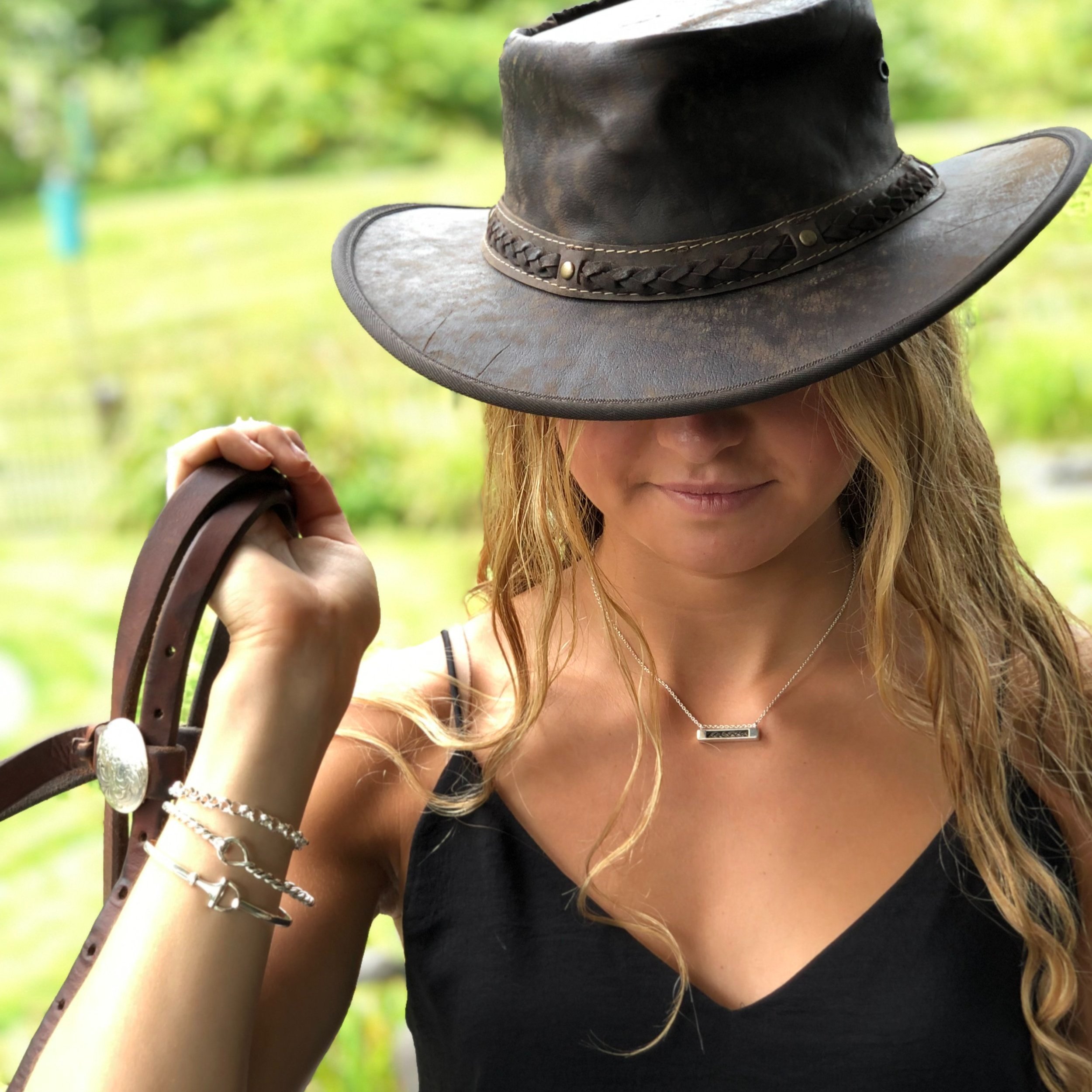 So Cute! Necklace worn on person's neck