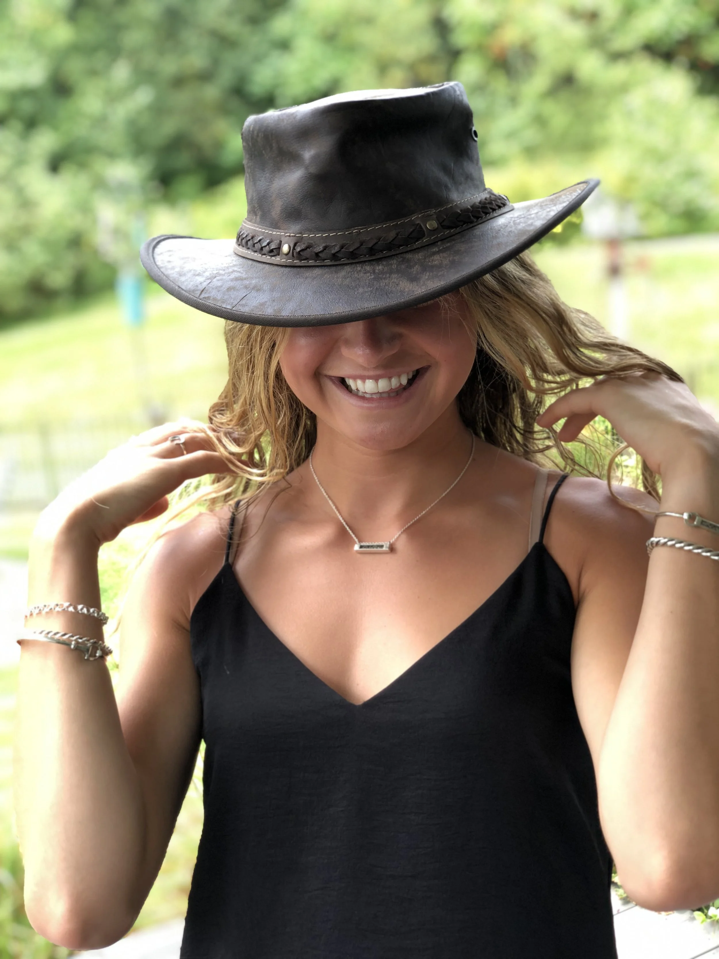 So Cute! Necklace worn on person's neck