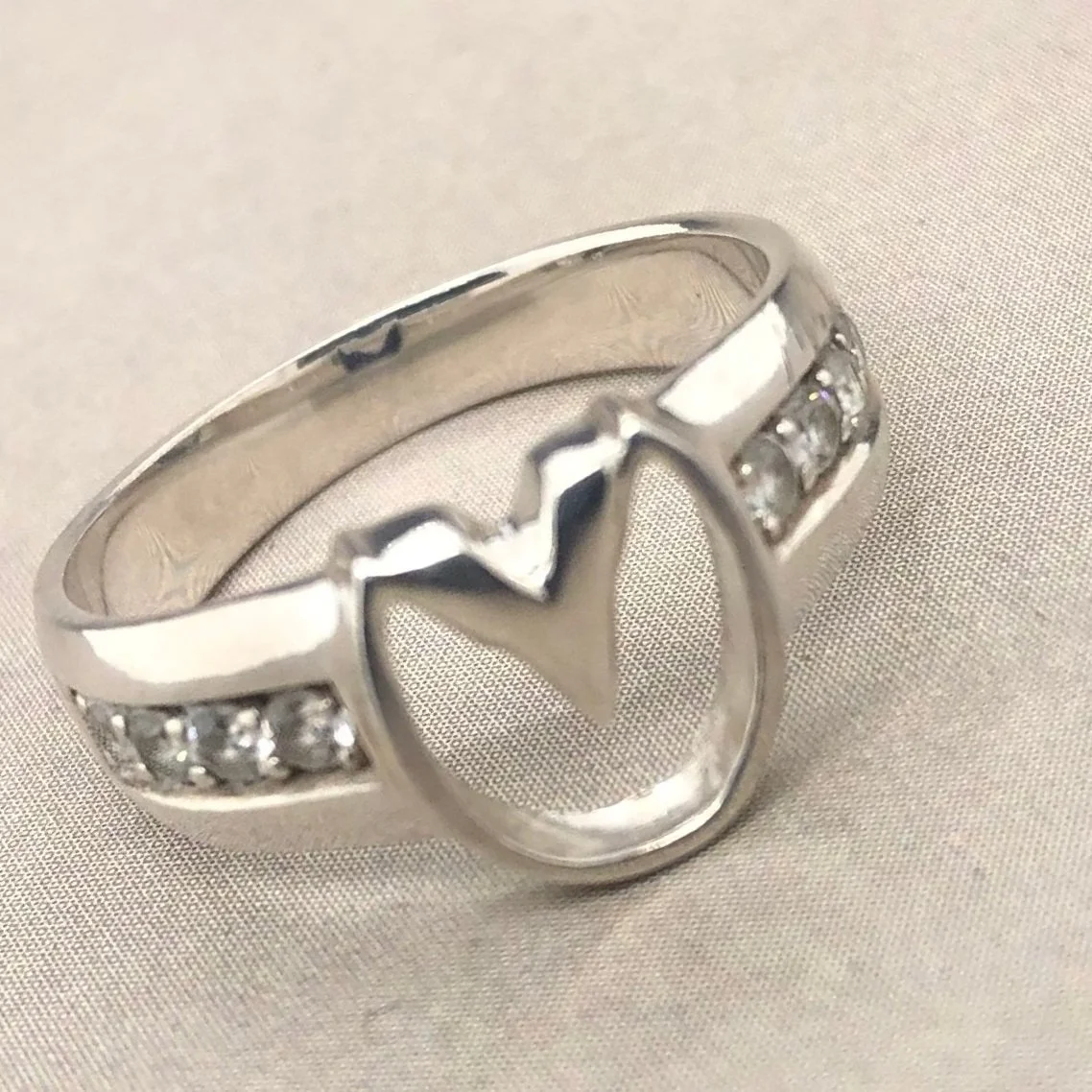 Horseshoe Nail Ring Distinctive Craftsmanship & Style — The Treasured