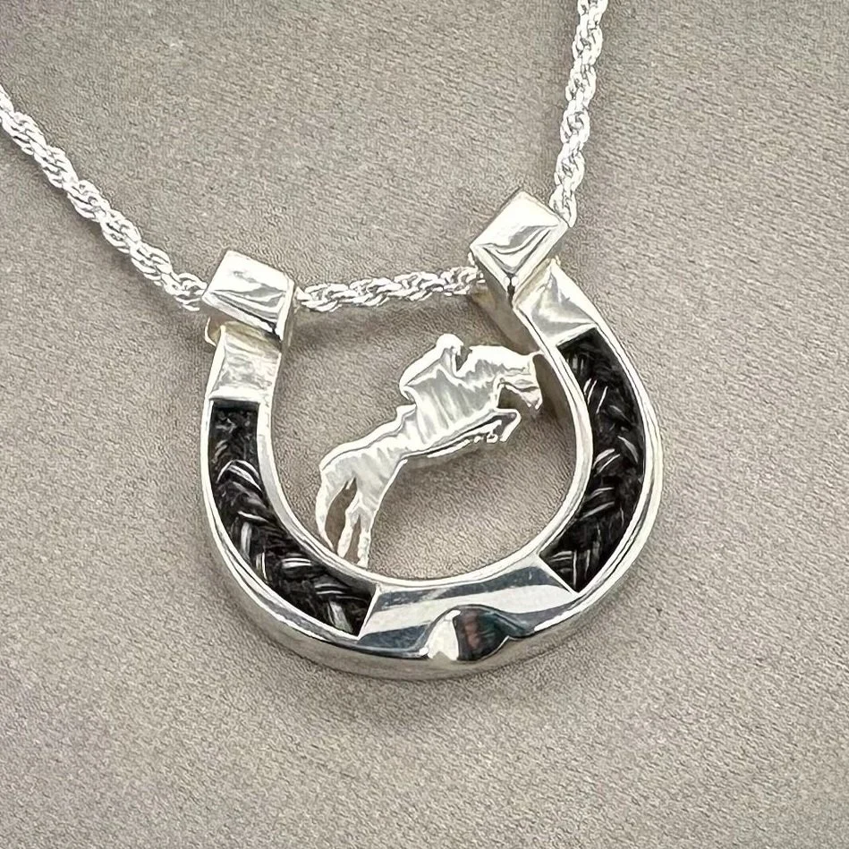 Horseshoe with Jumper — The Treasured Horse