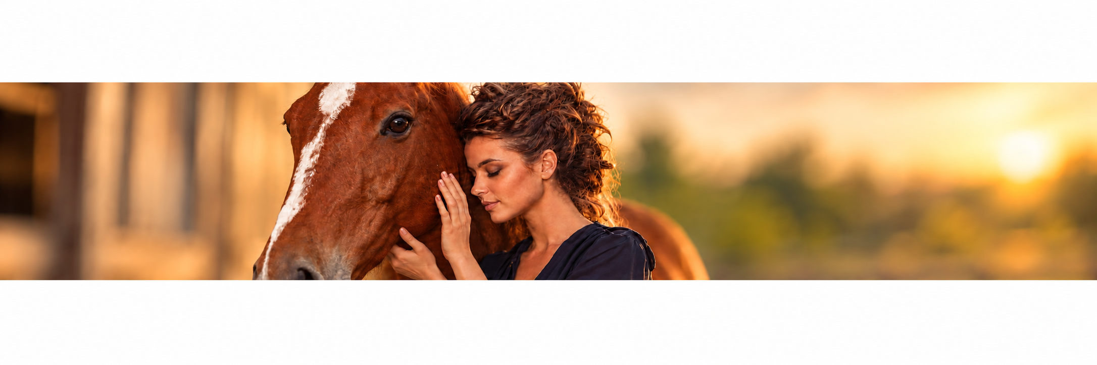 Horse and woman at sunset.png