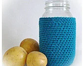 Peacock Blue Canning Jar Cozy_Quart.jpg