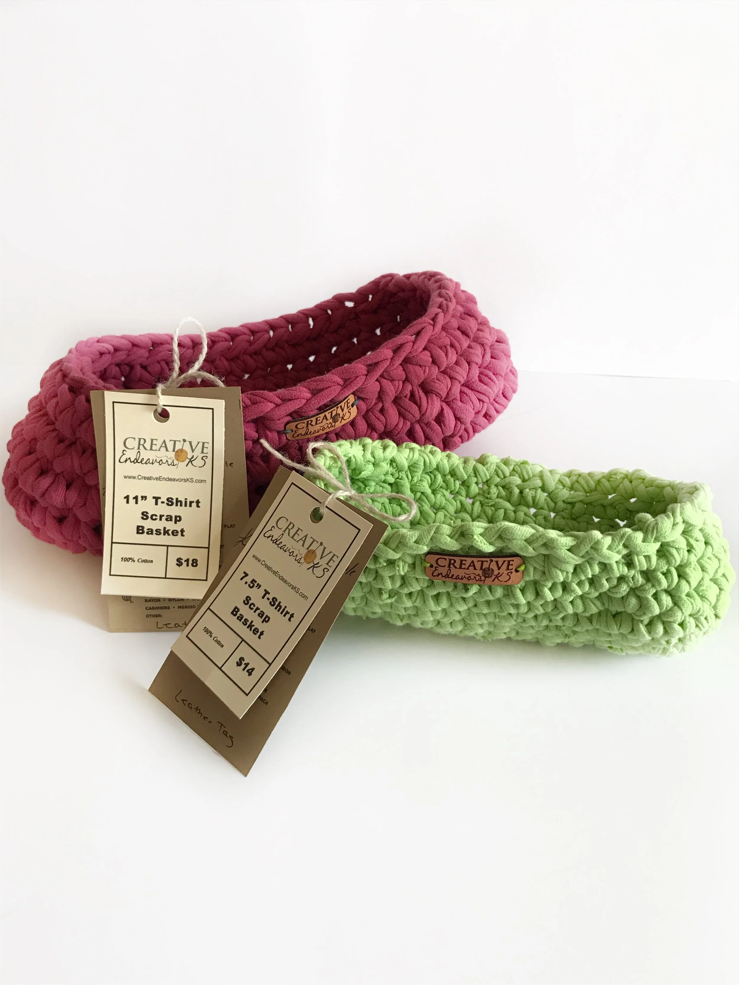 T-Shirt Scrap Baskets