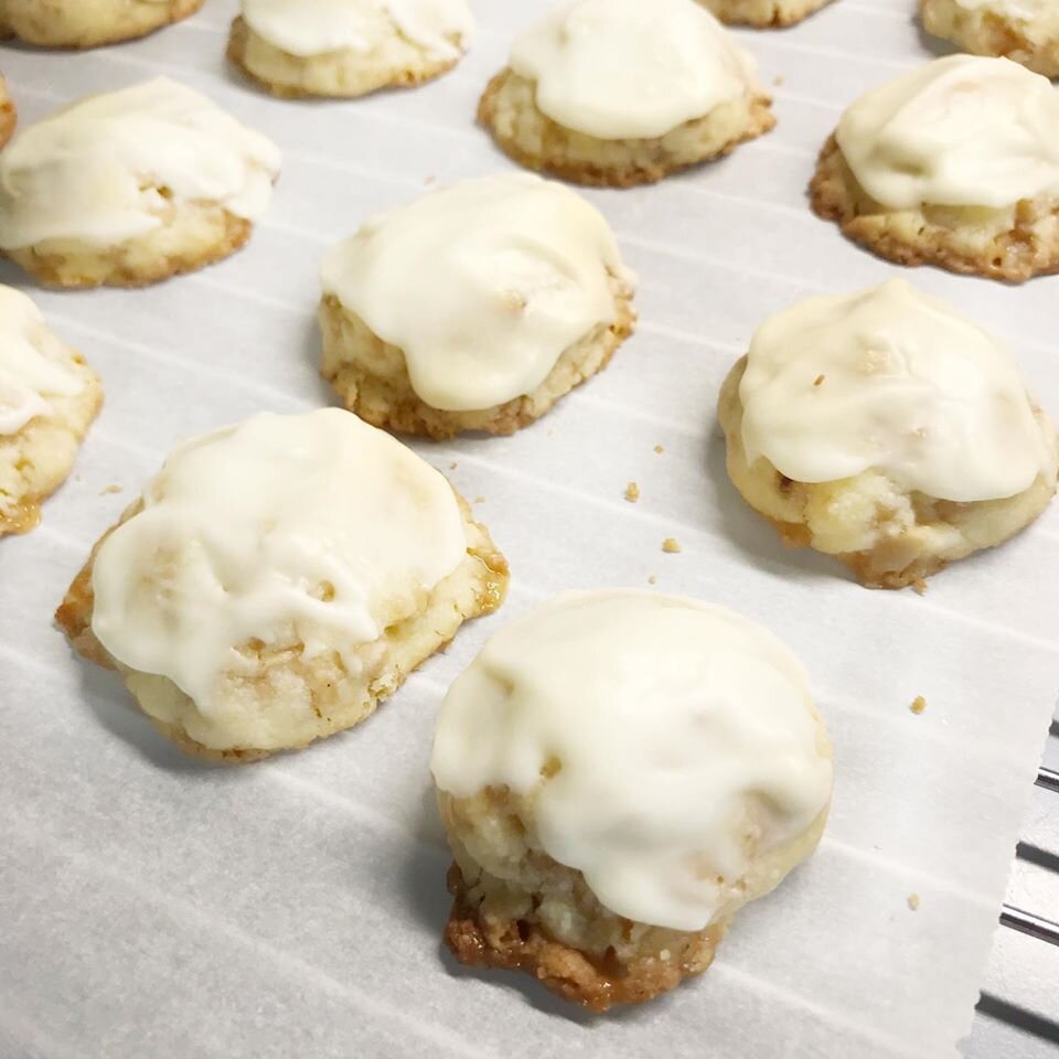 Butter Rum Brickle Bites (Box of 1 Dozen cookies)