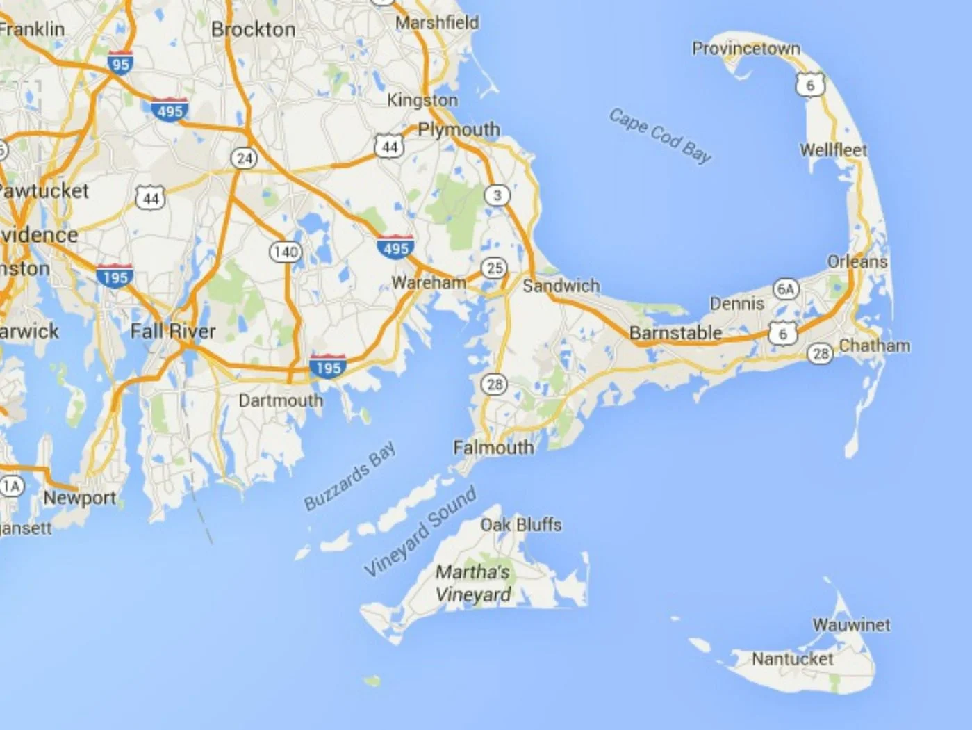 Bayside Tent services all of the Cape, South Shore, and Southeastern, Massachusetts. Our proximity to the Mid-Cape Highway, Route 3 and Route 495 ensures prompt service.