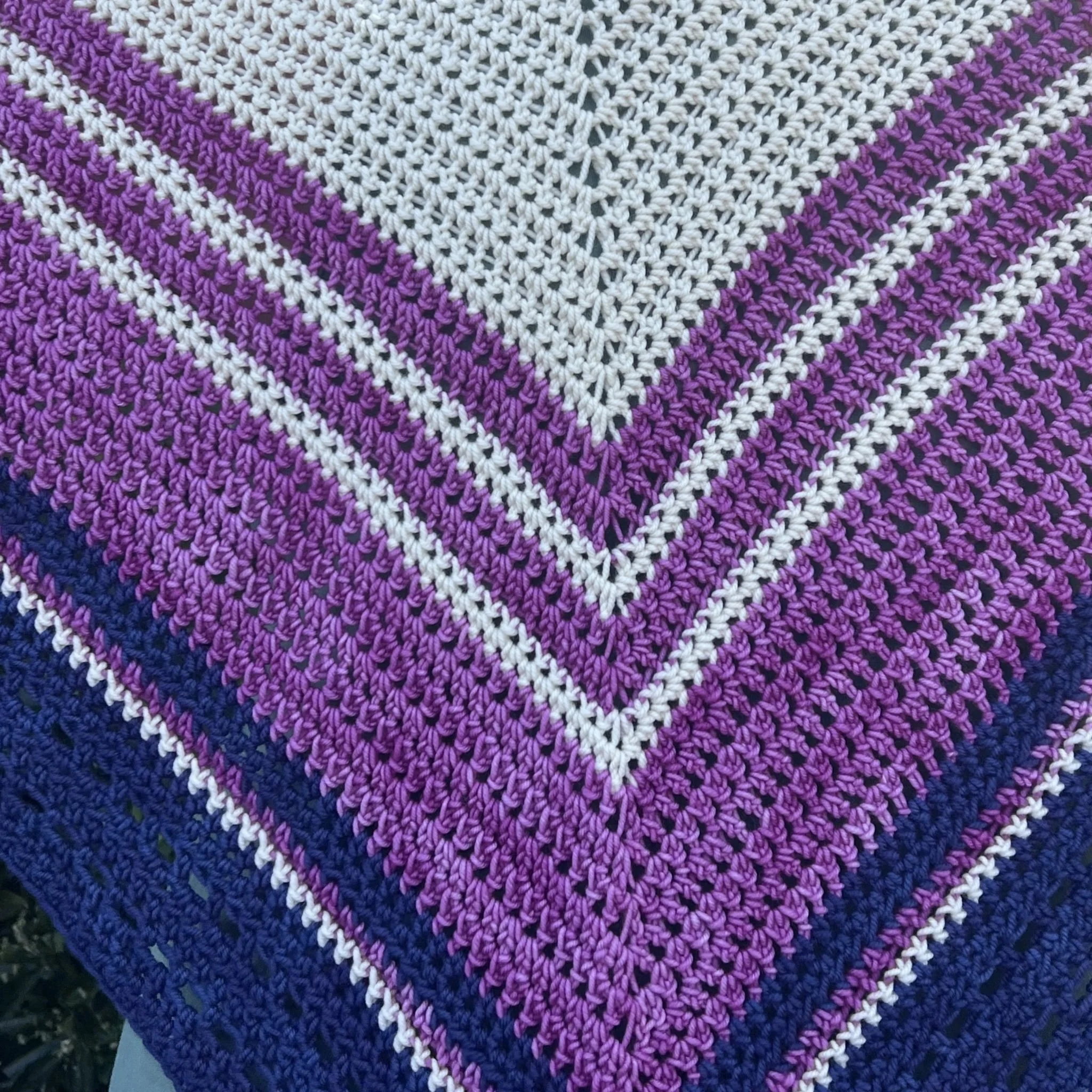 Who&rsquo;s ready to start this years MAL? This beautiful Sample from Yarn refuge will be making a debut on our zoom this Sunday from 2 PM to 3 PM for our cast on party. All links and information are on our website.