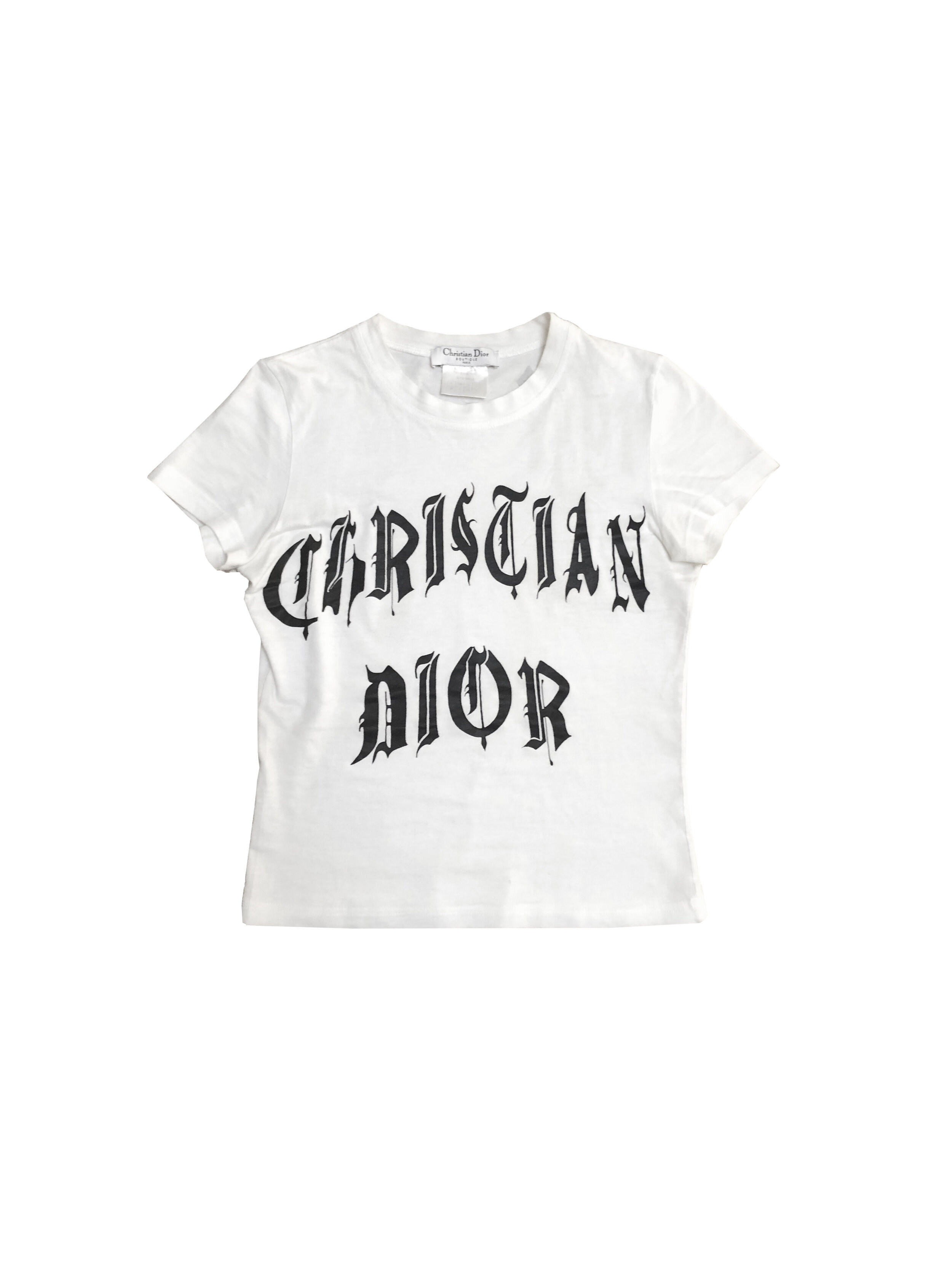 christian dior white t shirt