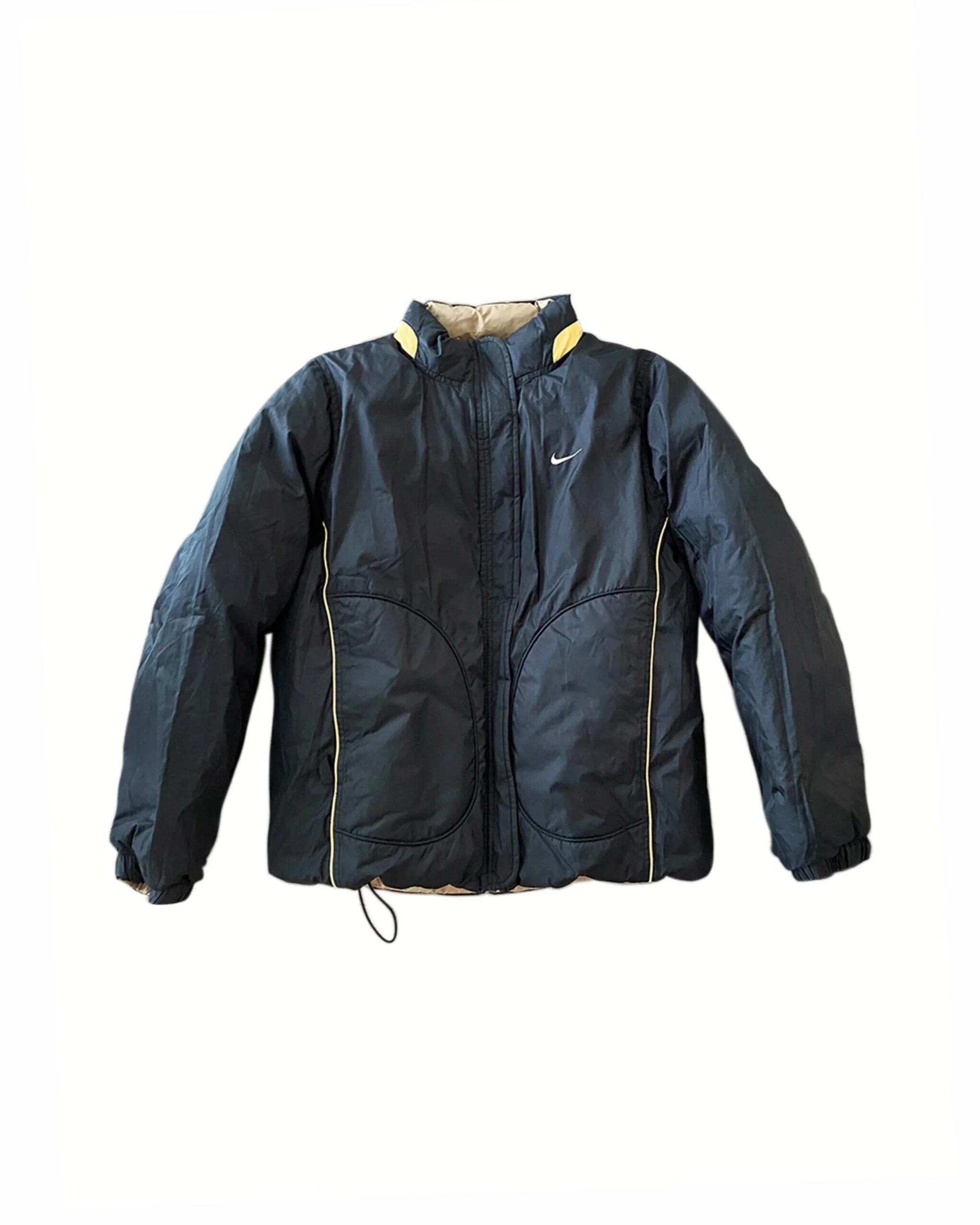 nike black bubble jacket