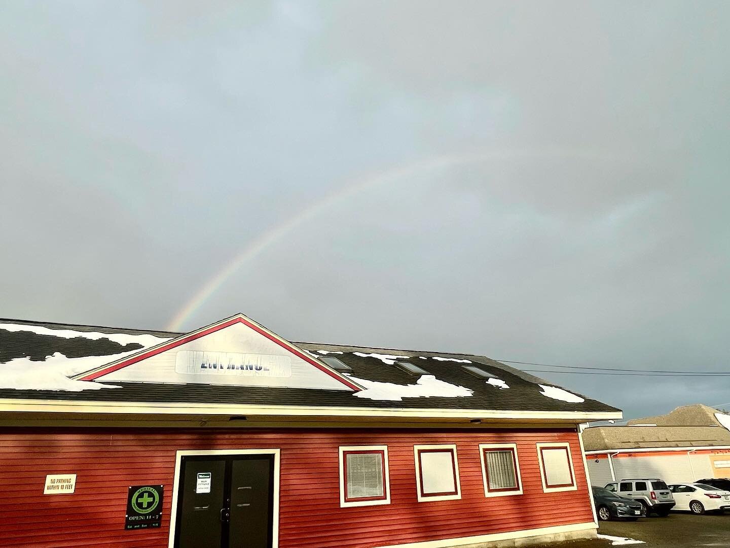 forget the pot of gold, there&rsquo;s a dispensary at the end of a rainbow 🌈 come see us for free preroll Friday 💚