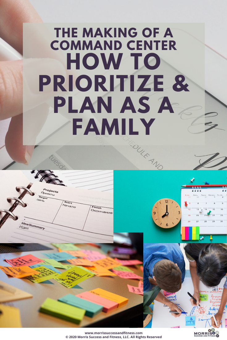 The Making of a Command Center:  How to Prioritize and Plan as a Family