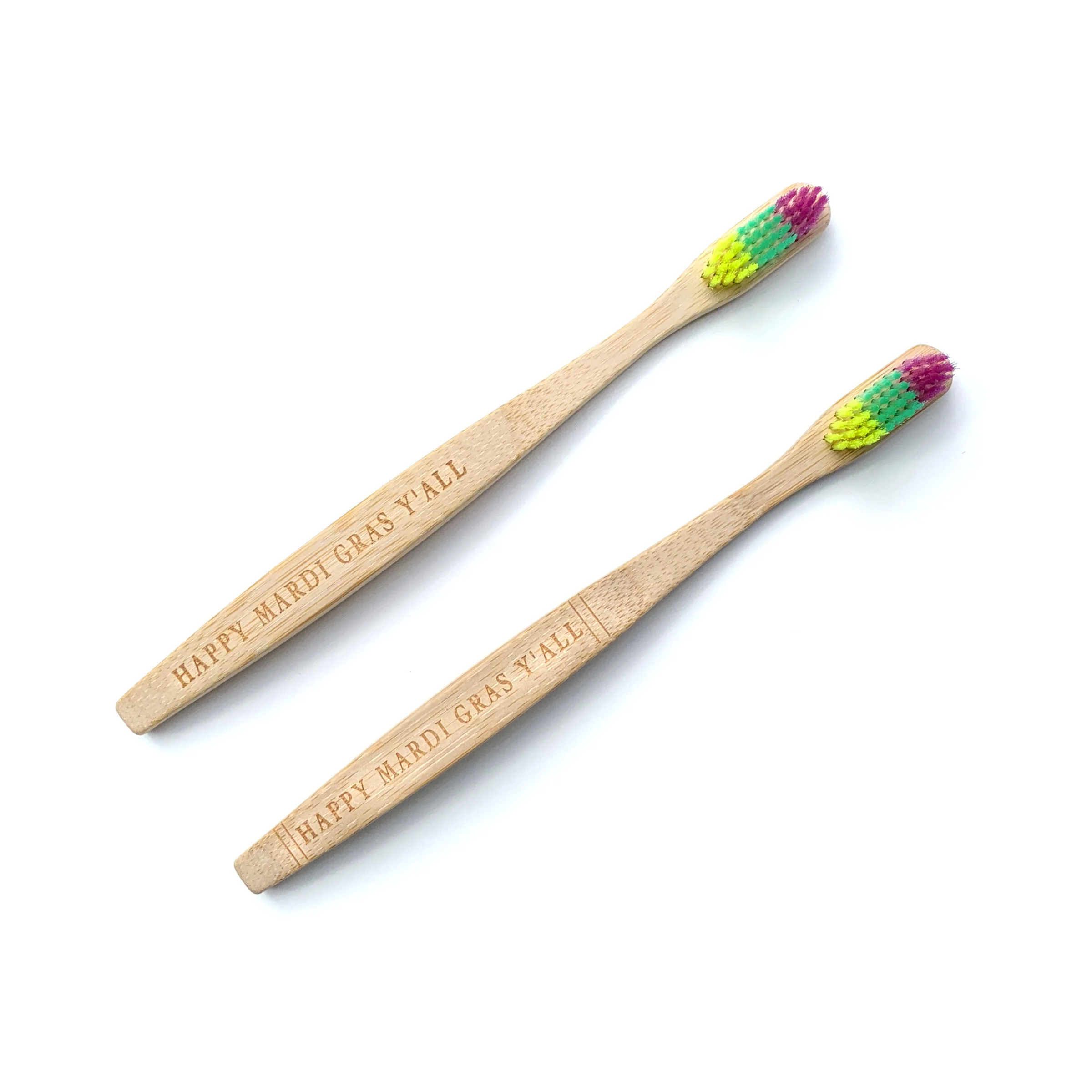 Bamboo Toothbrush Set