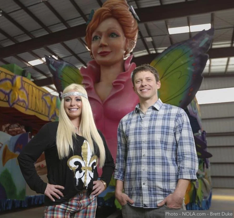 With its fun new sustainable throws, Krewe of Iris does its part to make plastic beads obsolete