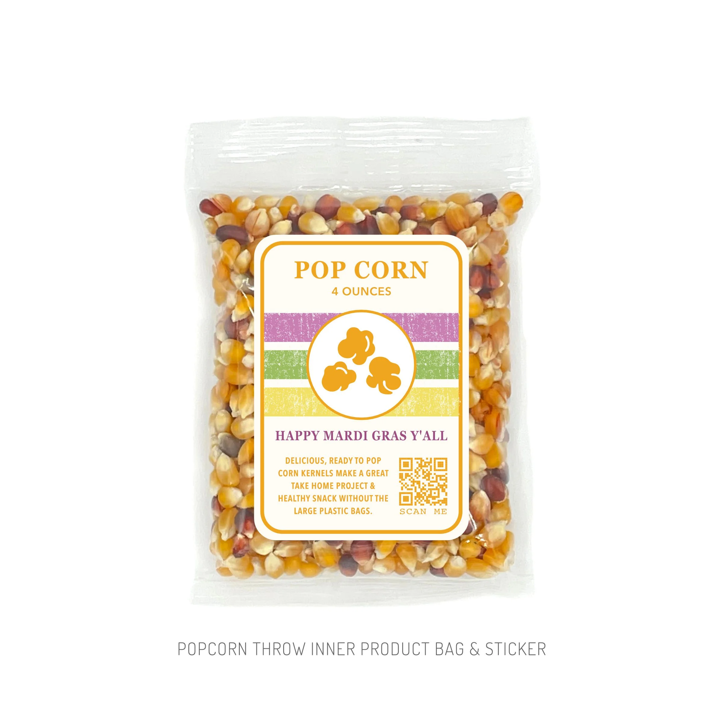 mardi gras popcorn recipe