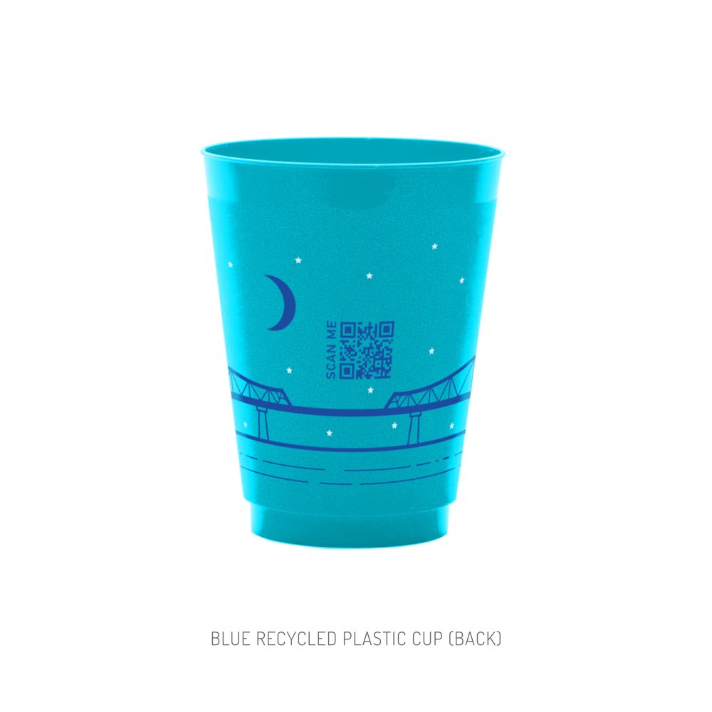 100% Recycled Plastic Cup — Grounds Krewe