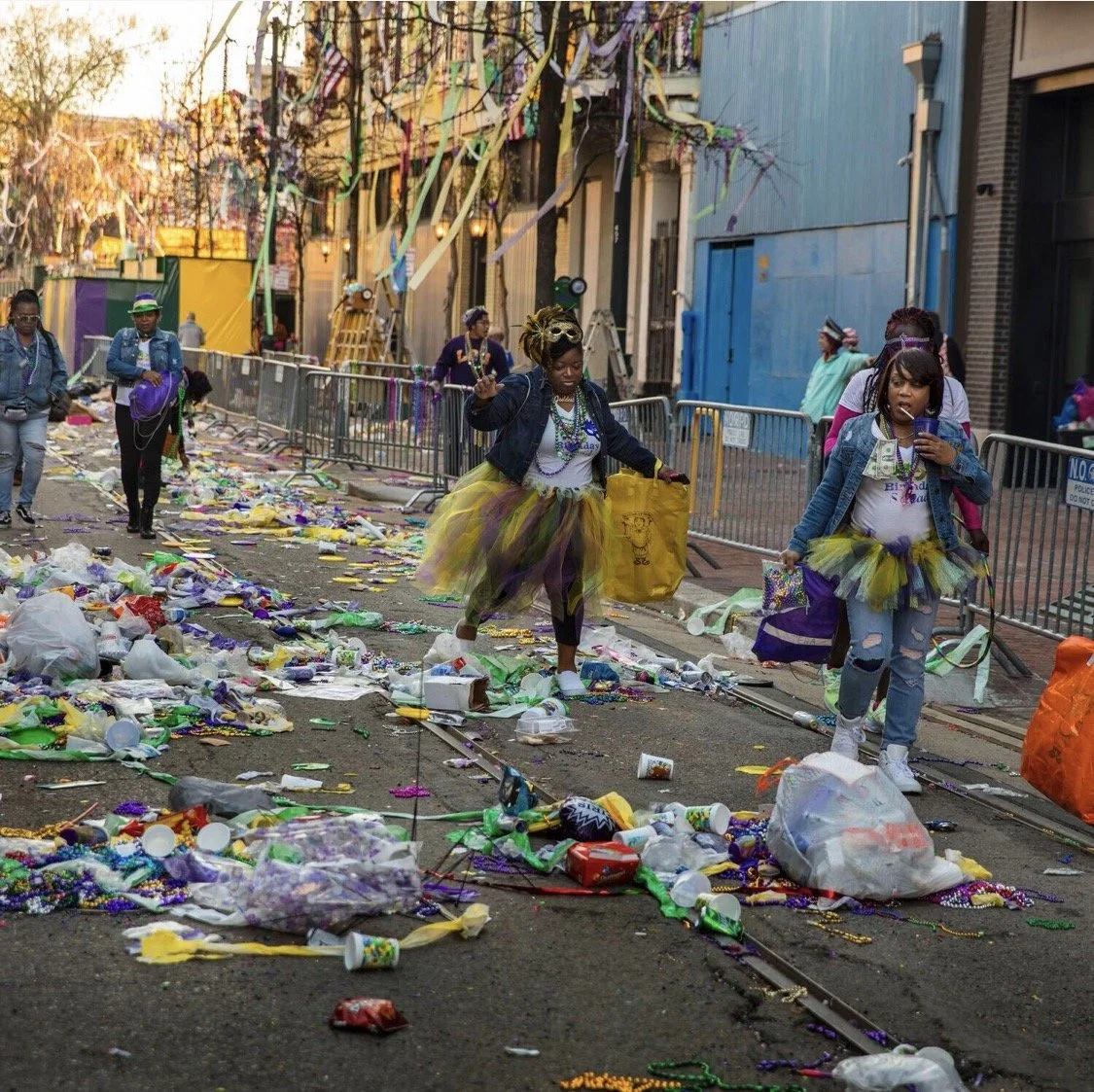 New Orleans Gets Trashed For Mardi Gras…