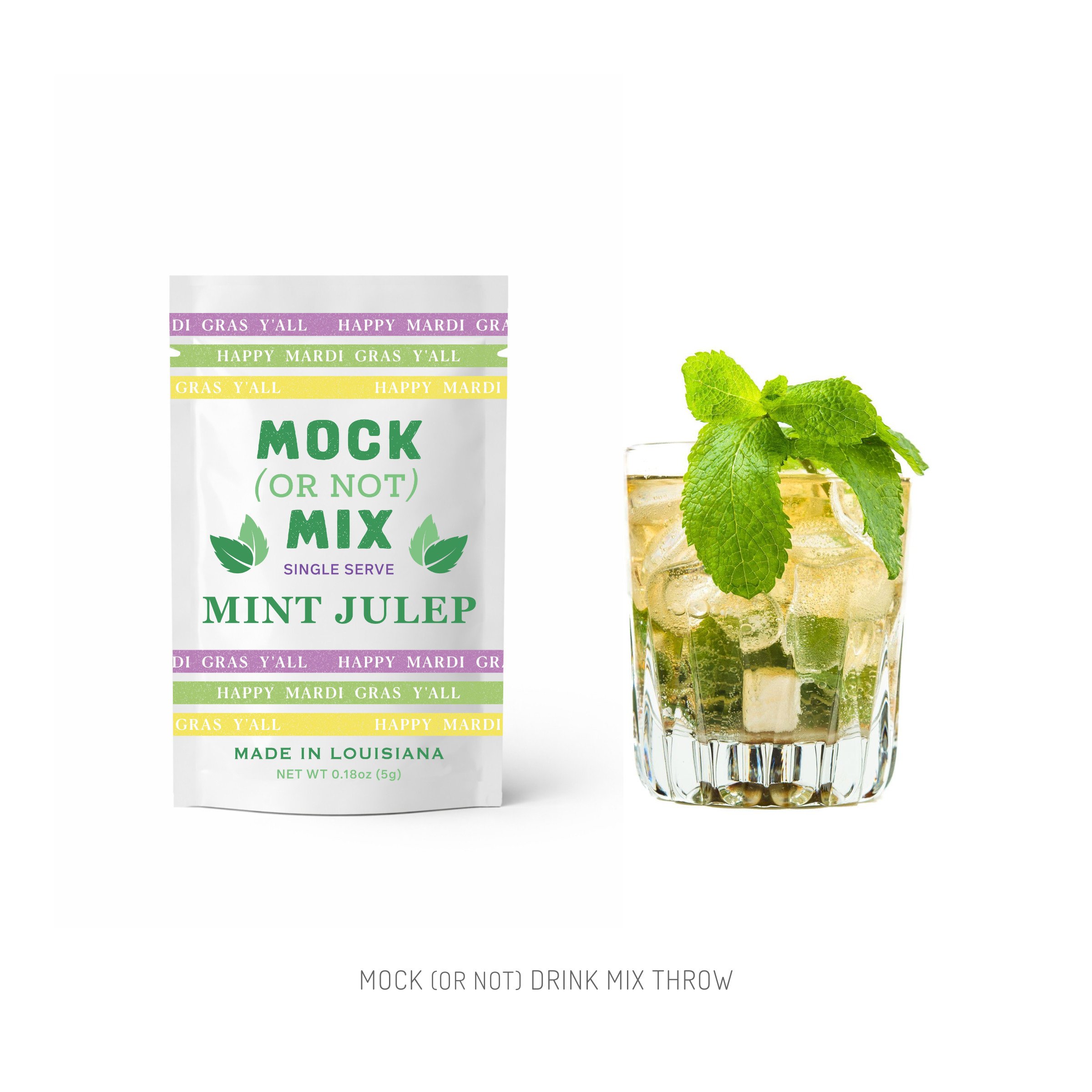 Mock or Not Mint Julep Throw 7.20.26.jpg