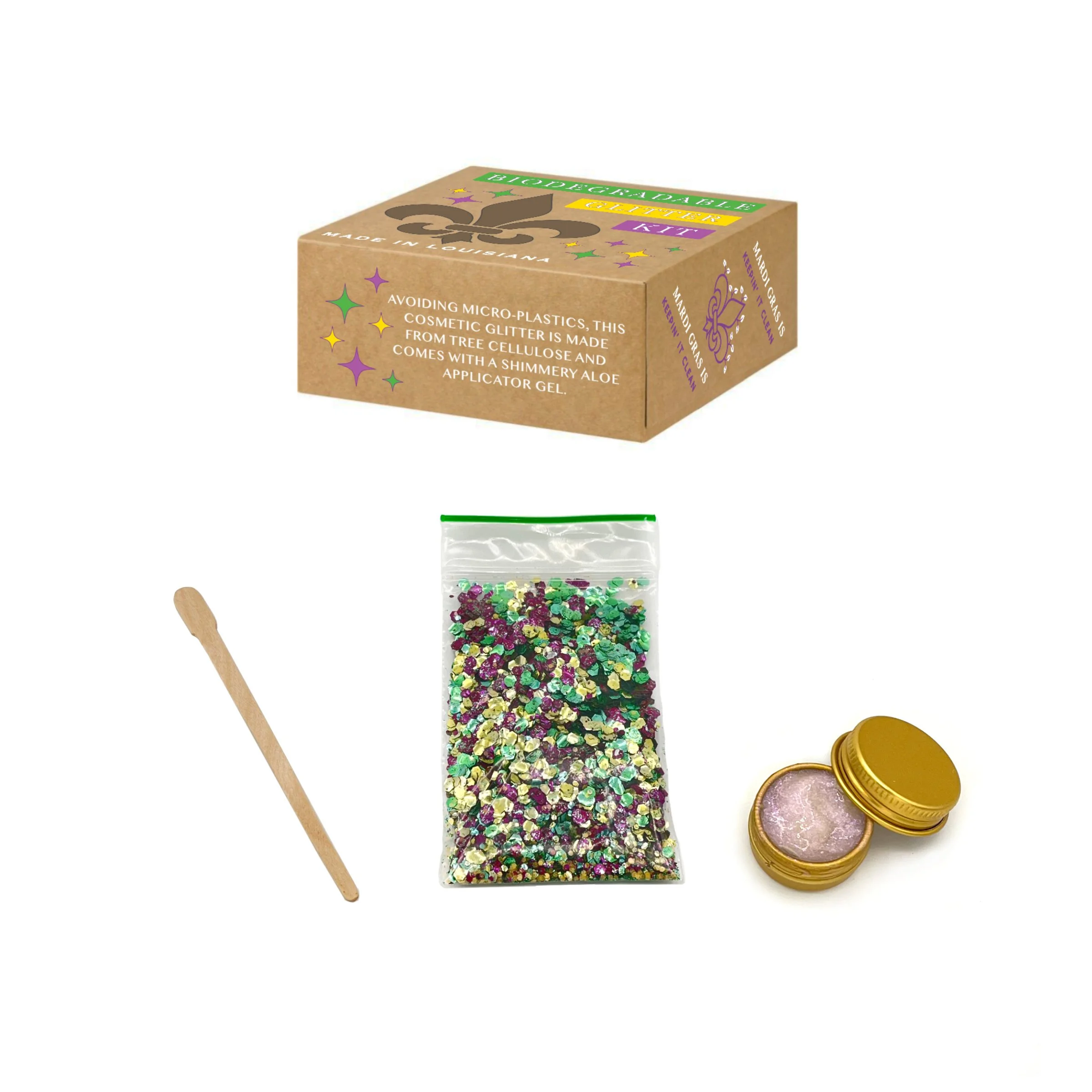 Biodegradable Glitter Kit